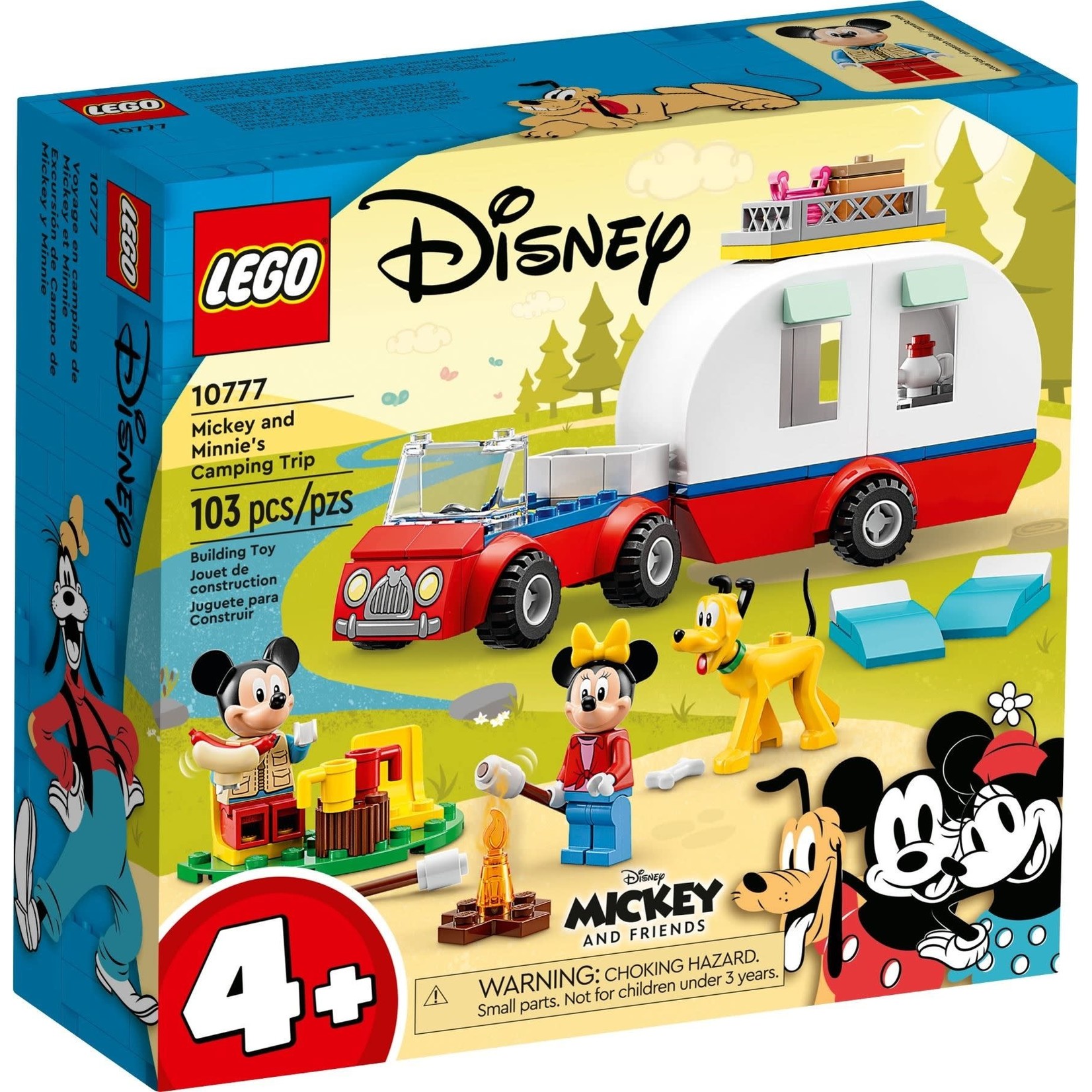 LEGO Mickey Mouse en Minnie Mouse Kampeerreis - 10777