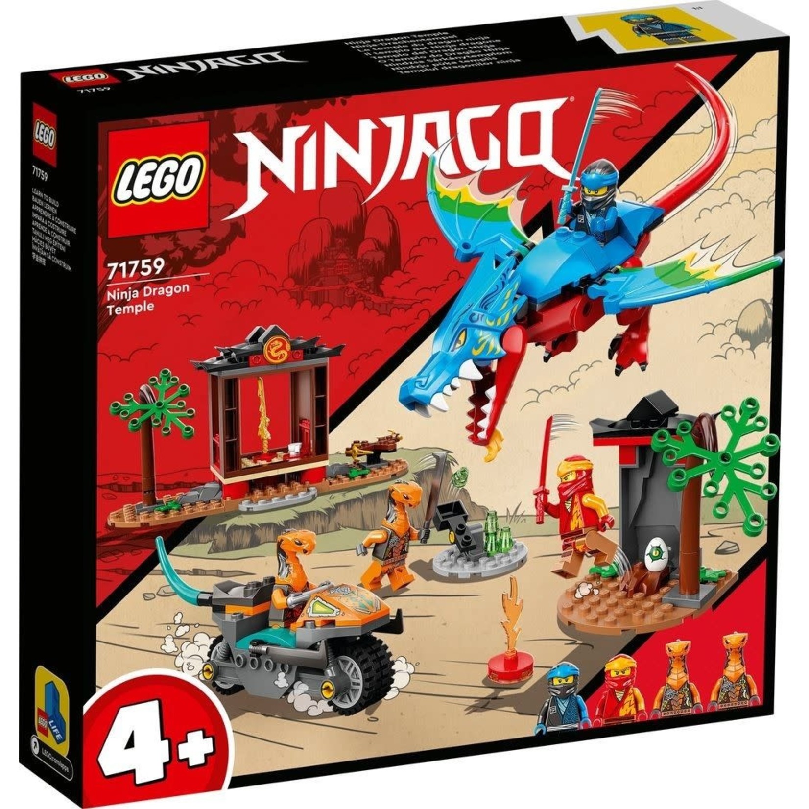 LEGO Ninja drakentempel - 71759