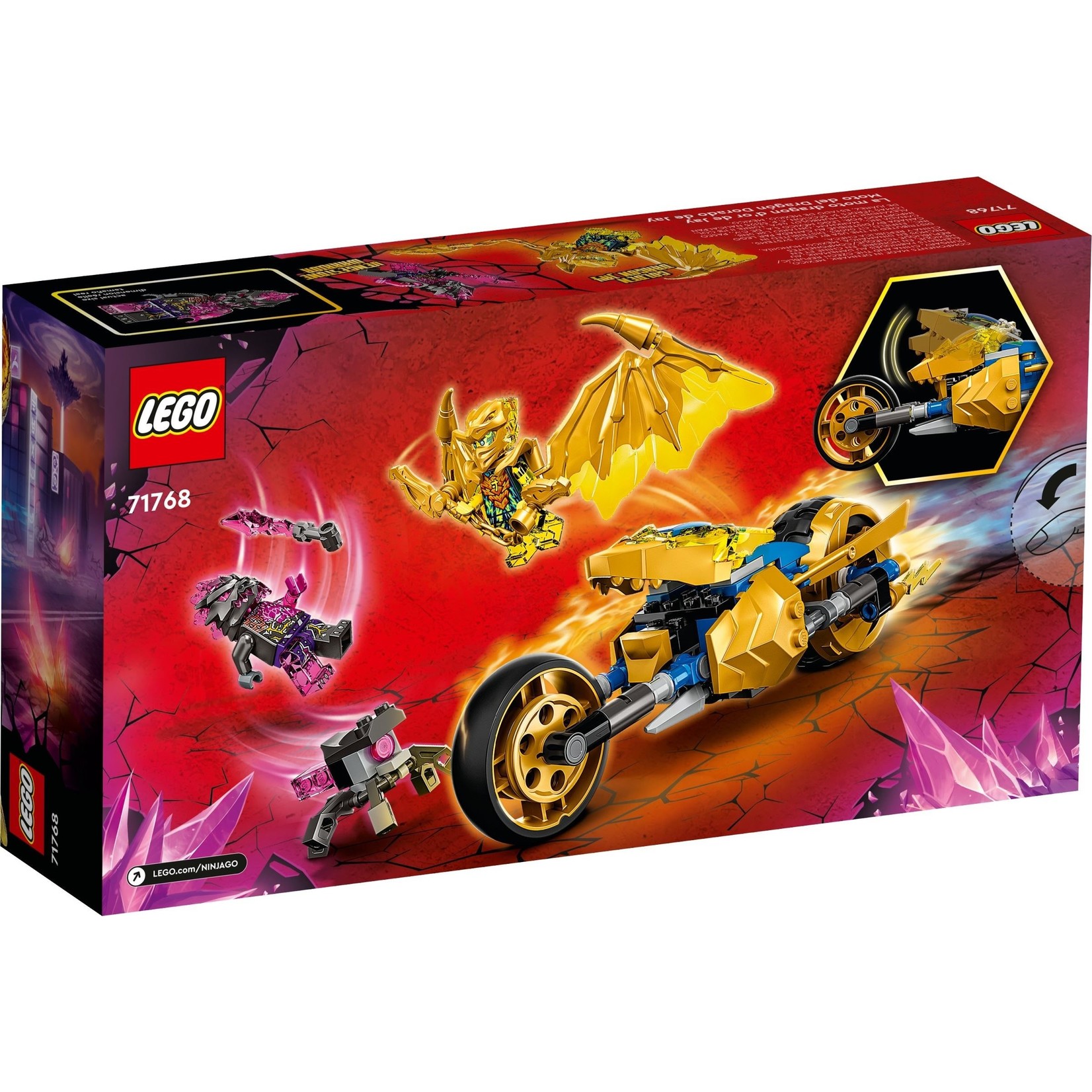 LEGO Jay's gouden drakenmotor - 71768