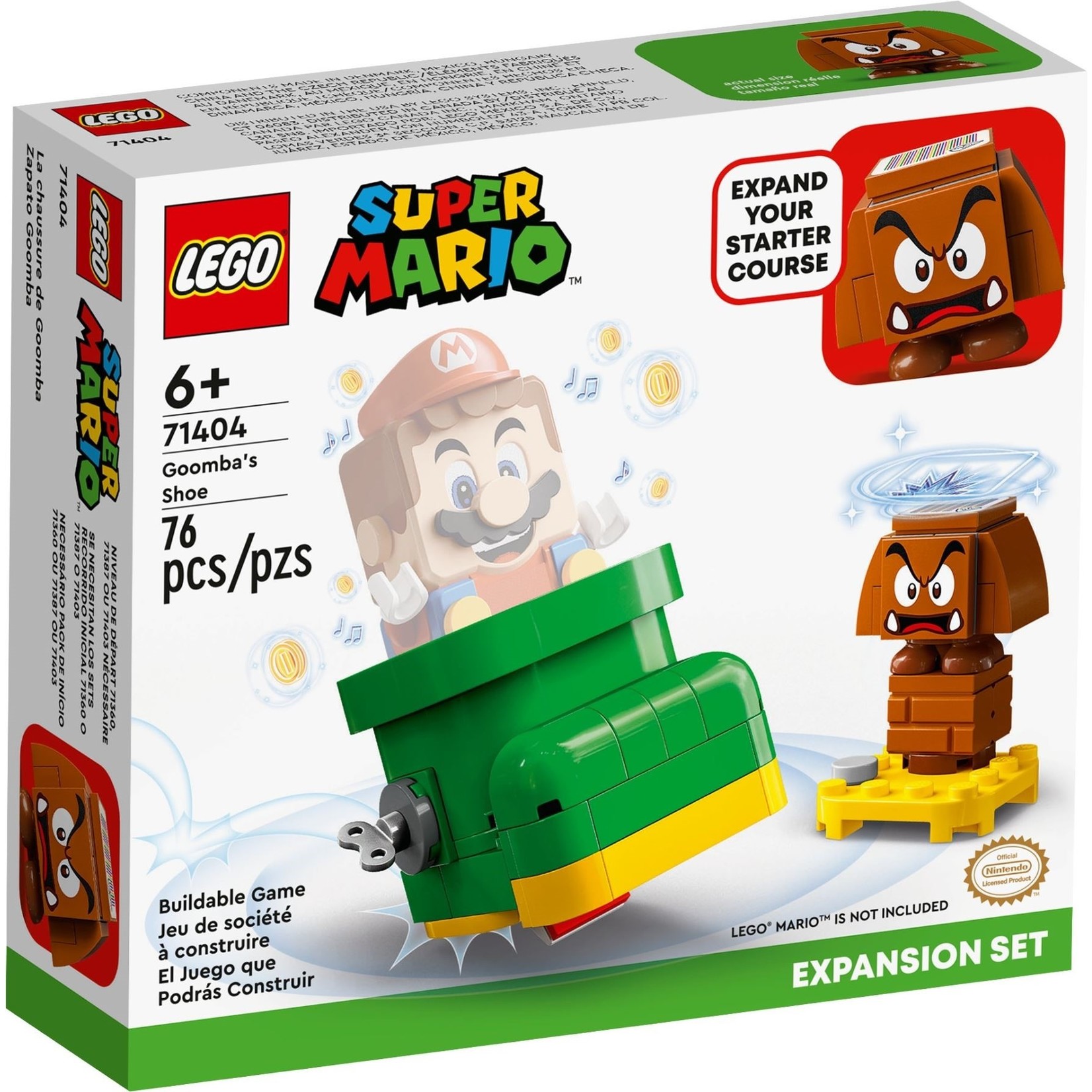 LEGO Uitbreidingsset: Goomba’s schoen - 71404