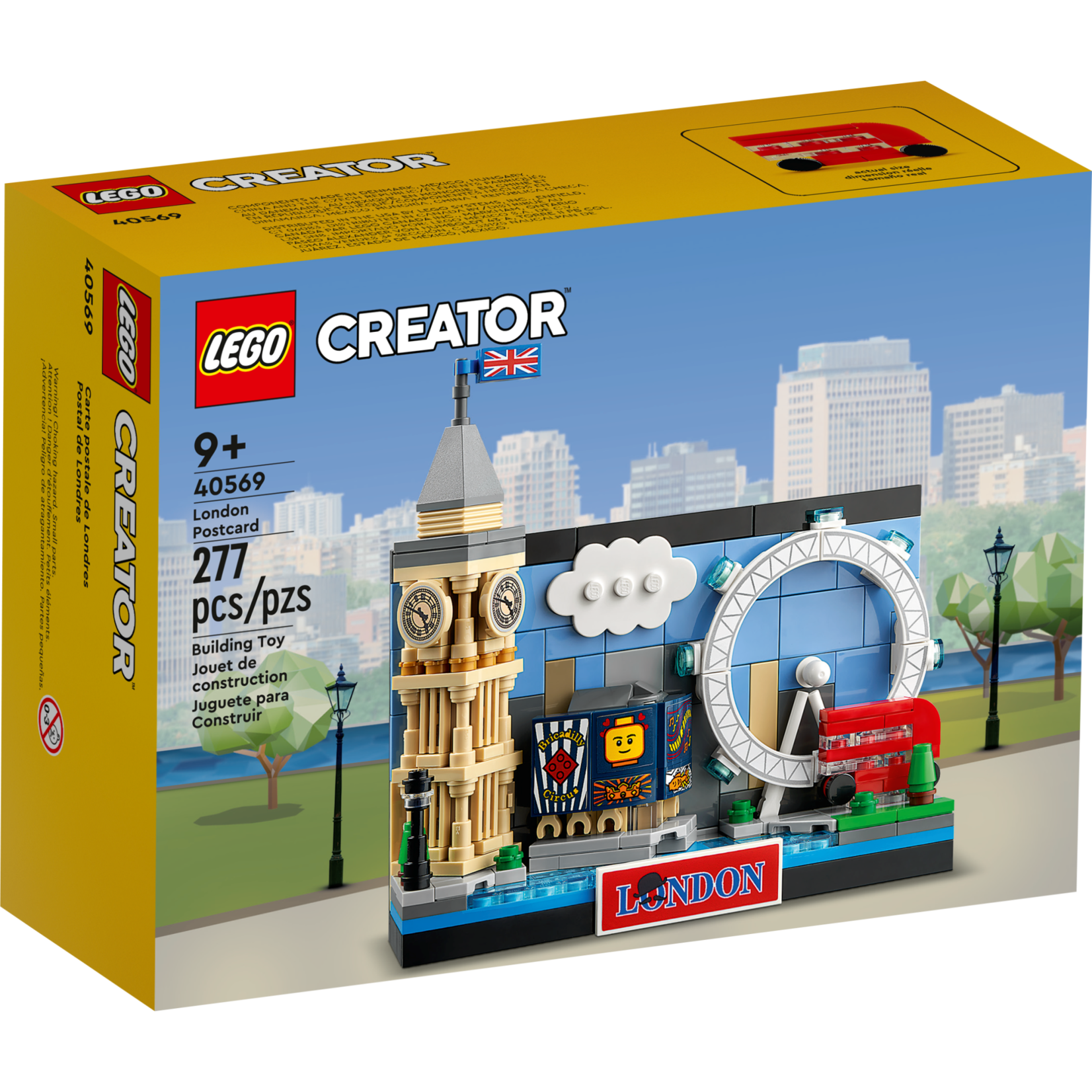 LEGO Ansichtkaart van London - 40569