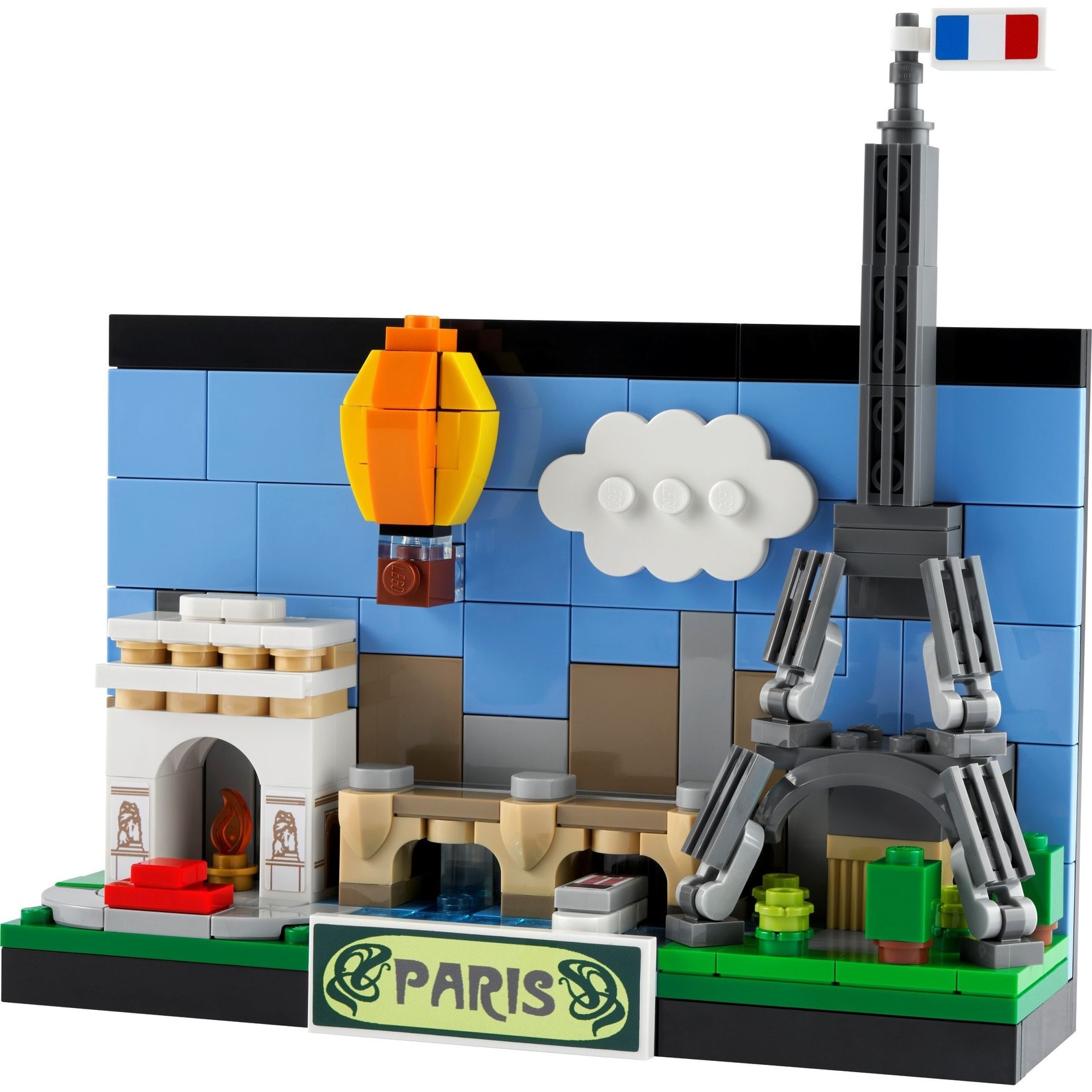 LEGO Ansichtkaart van Parijs - 40568