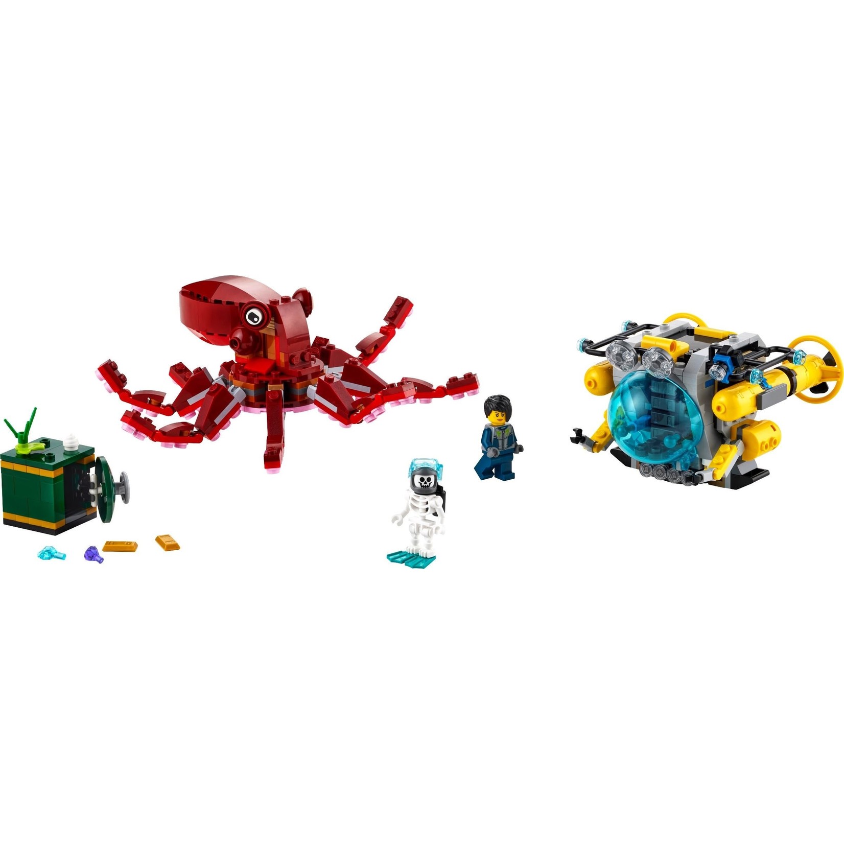 LEGO Verzonken schat missie - 31130