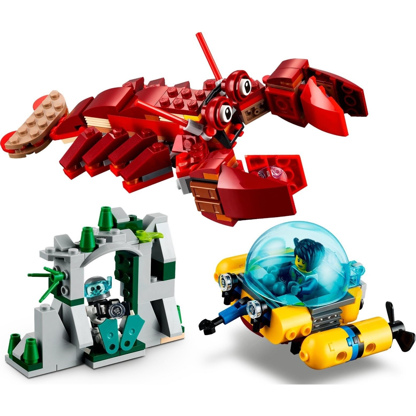 LEGO Verzonken schat missie - 31130