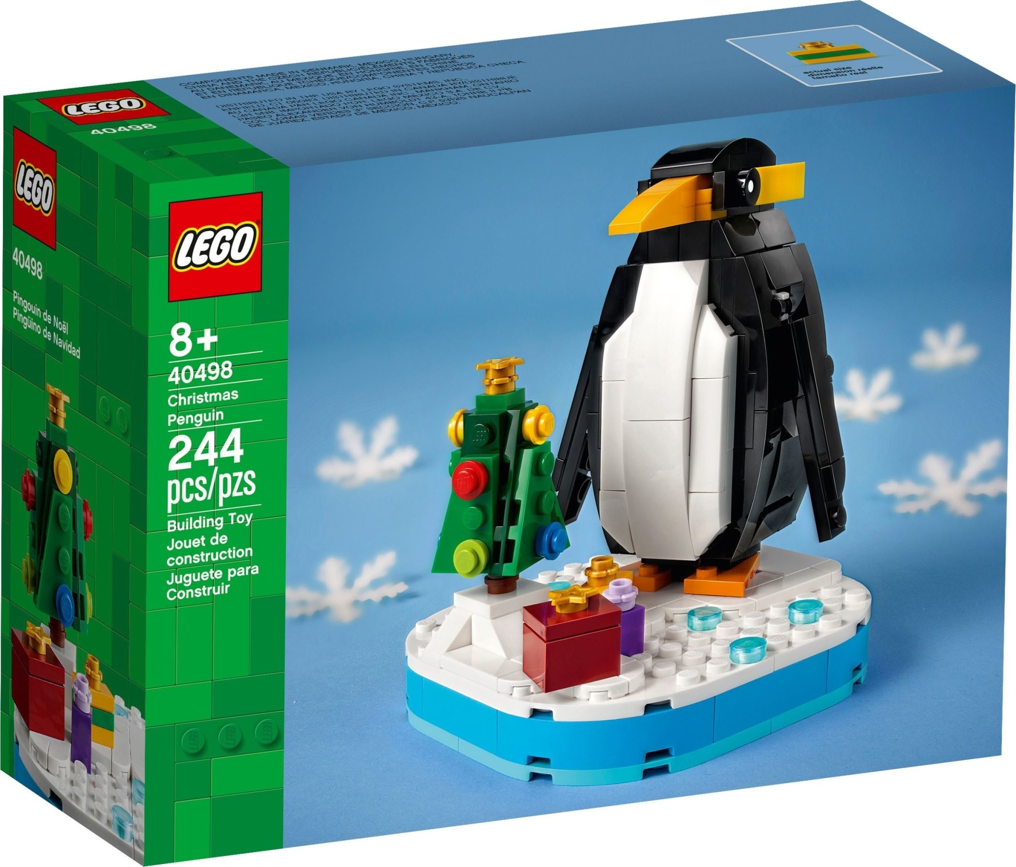 Pa profiel leven LEGO Kerstpinguïn - 40498 - MADEinBILLUND