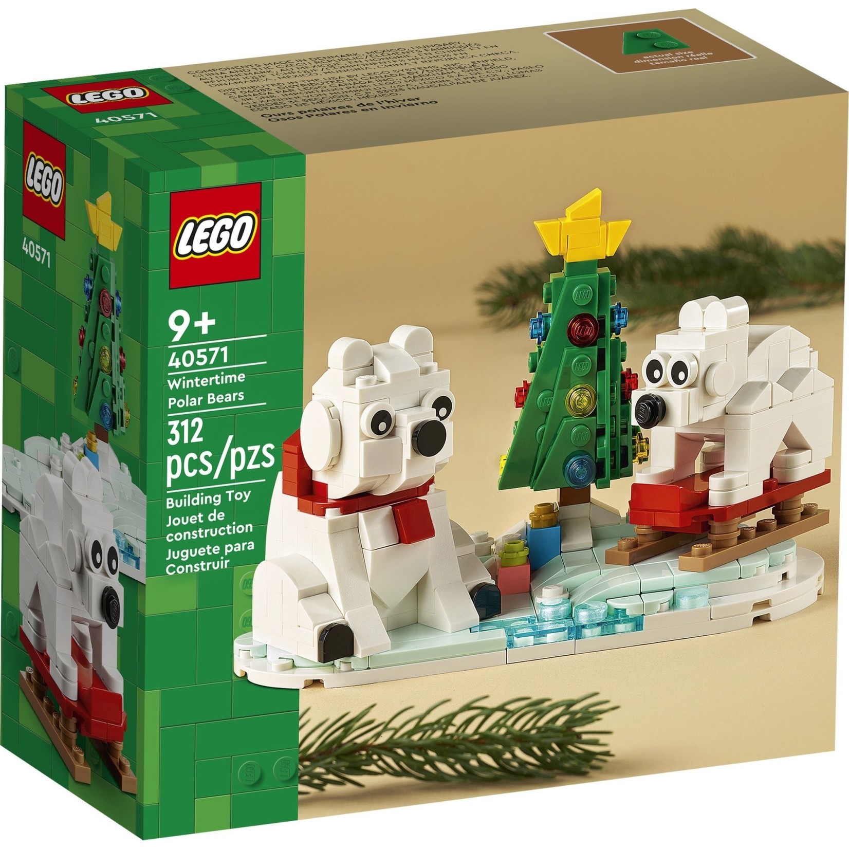 LEGO IJsberen in de winter - 40571