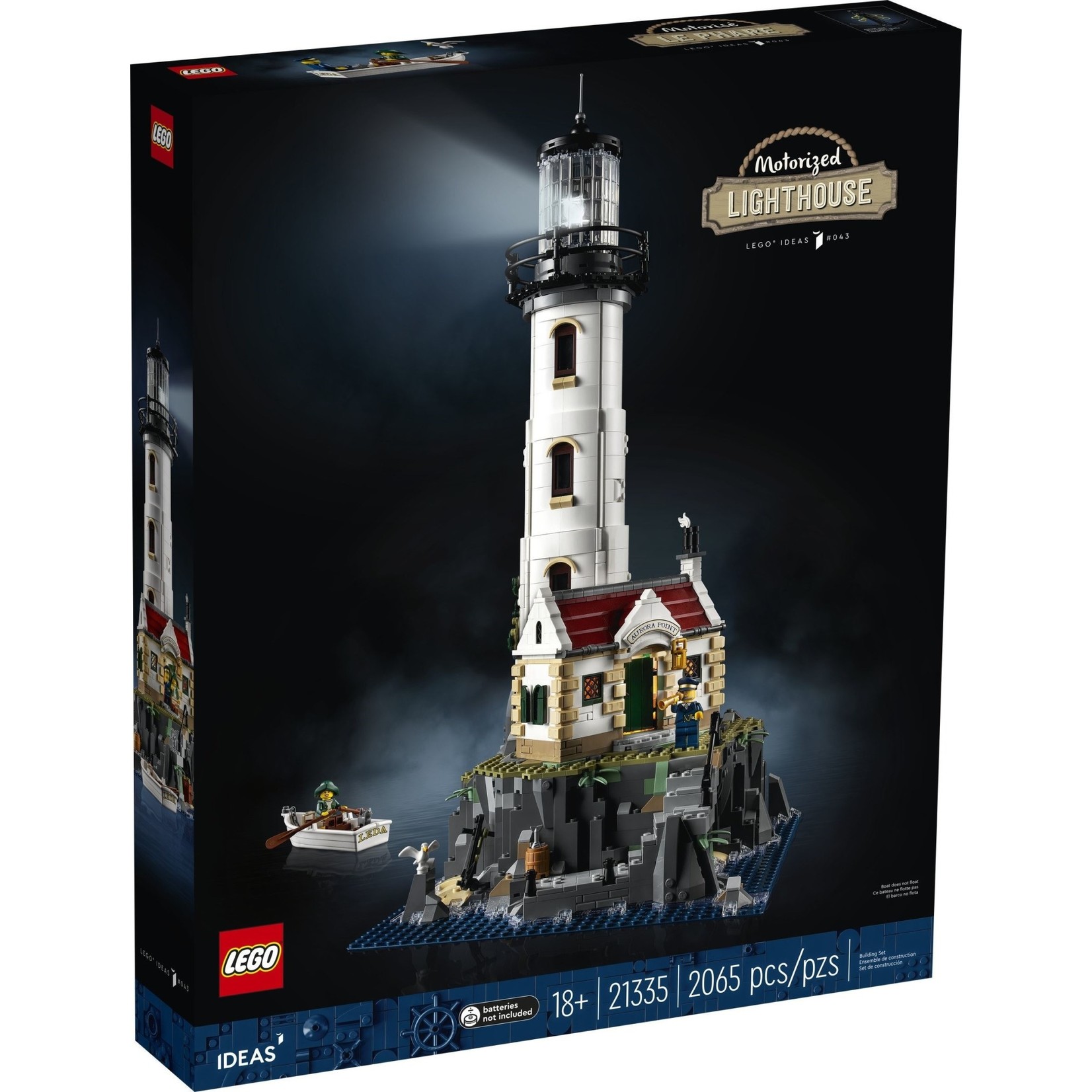 LEGO Gemotoriseerde vuurtoren - 21335