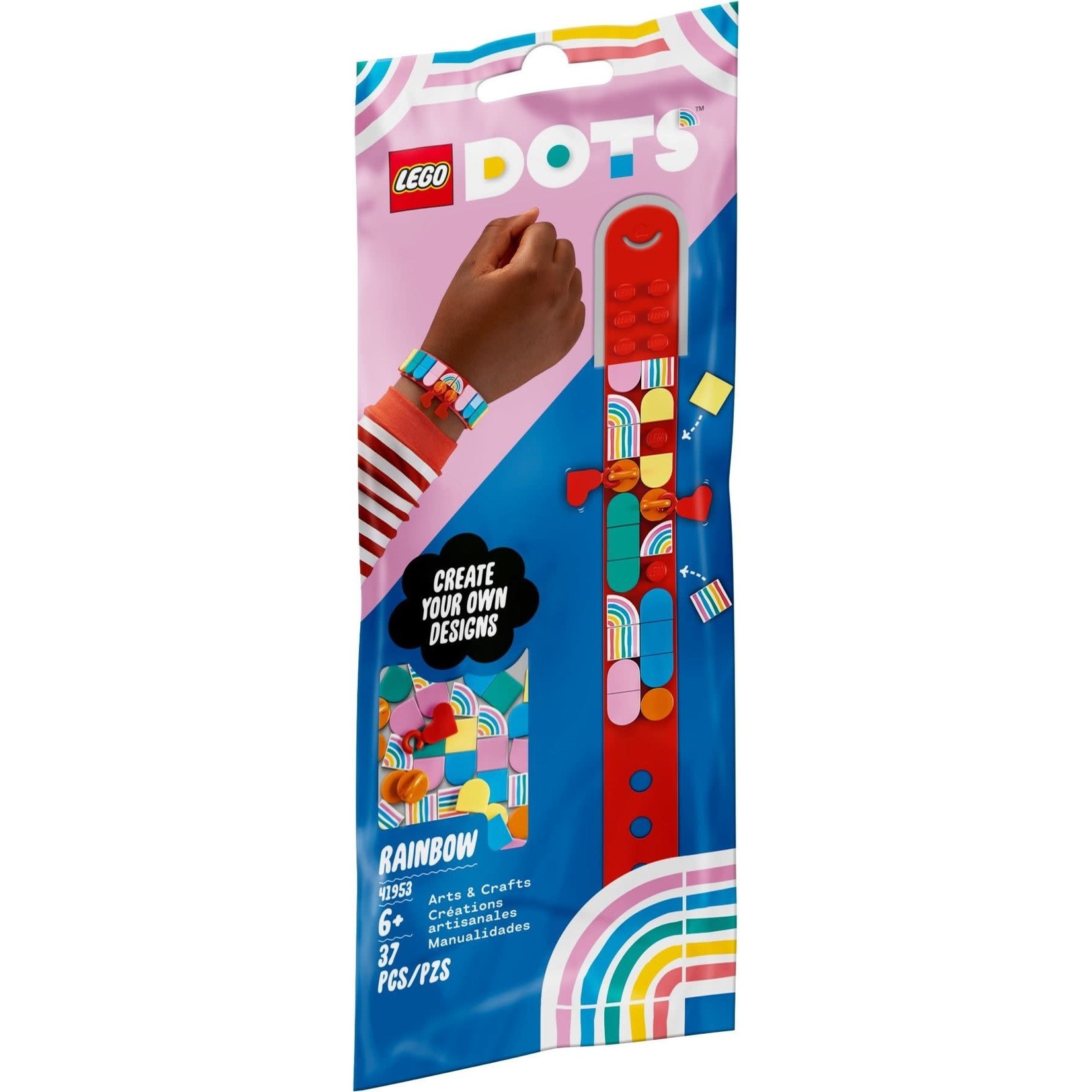 LEGO Regenboog armband met bedeltje - 41953