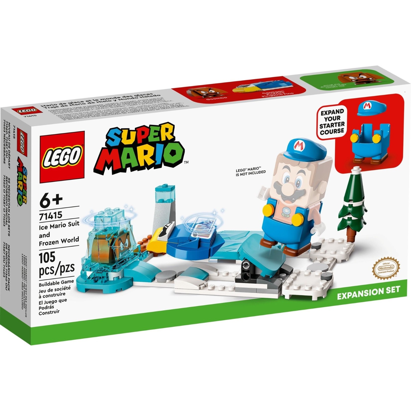 LEGO Uitbreidingsset: Ijs-Mario pak en ijswereld -71415