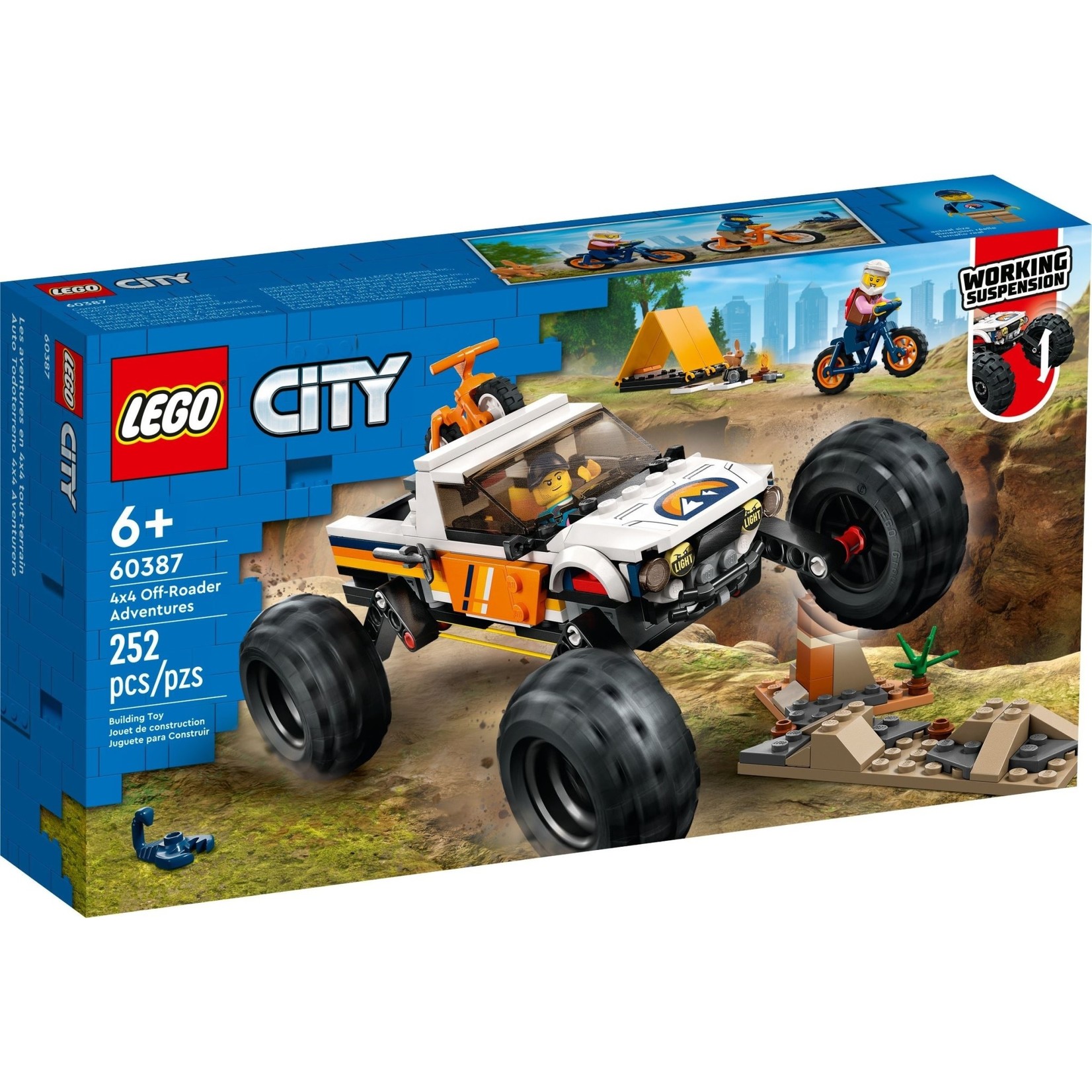 LEGO 4x4 Terreinwagen avonturen - 60387