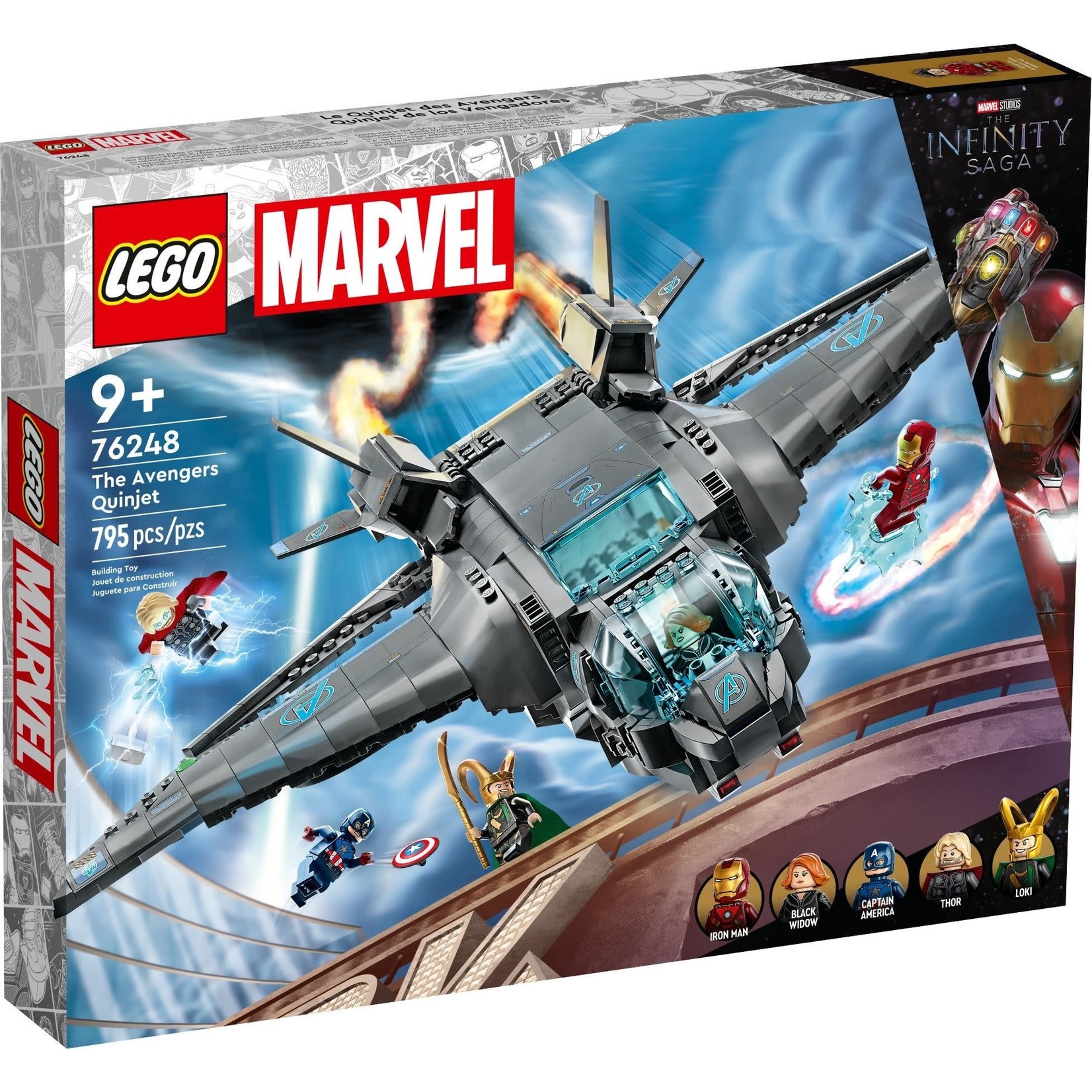LEGO De Avengers Quinjet - 76248