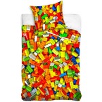 LEGO Dekbed Classic Bricks 01 140x200/60x70 cm - 700204