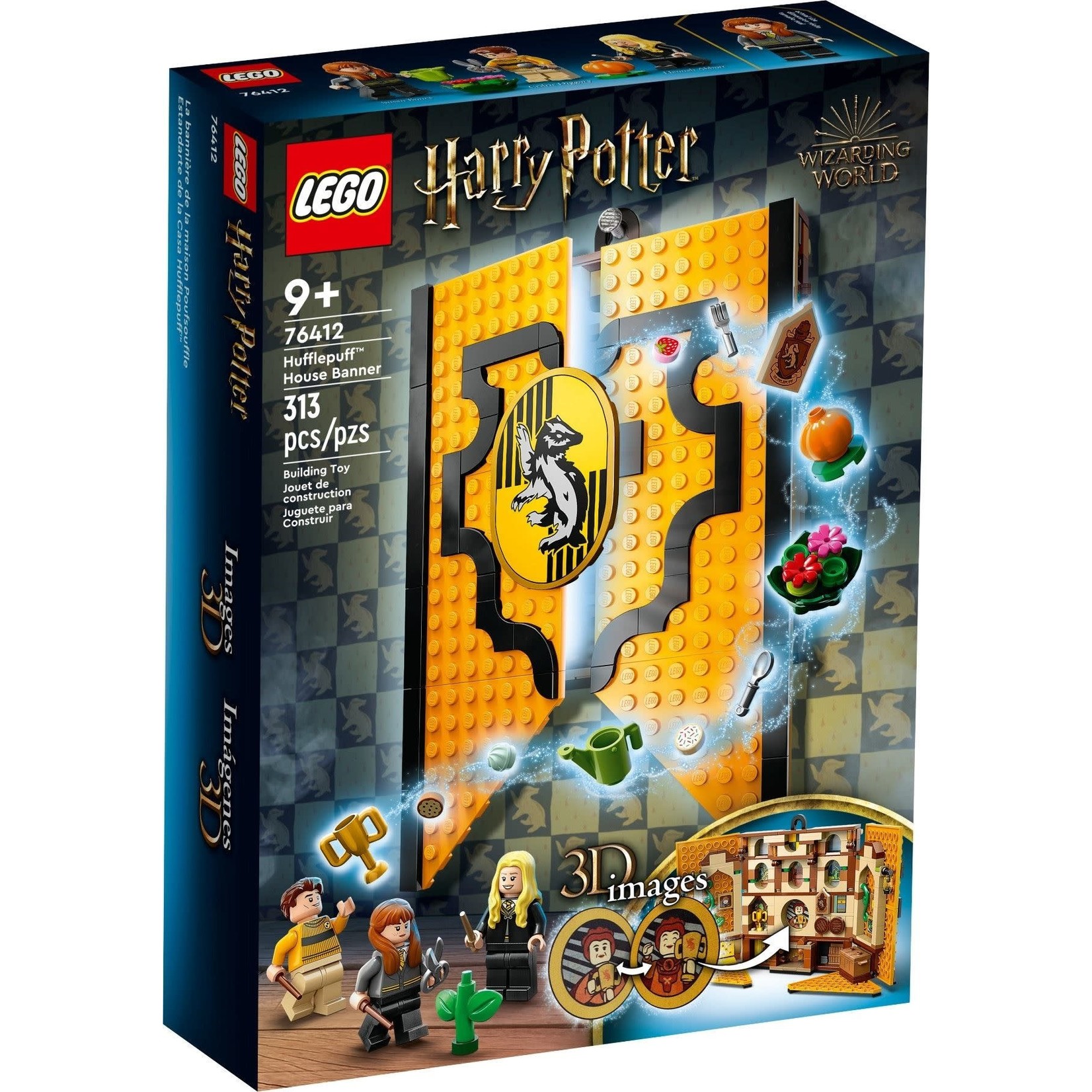 LEGO Huffelpuf™ huisbanner - 76412
