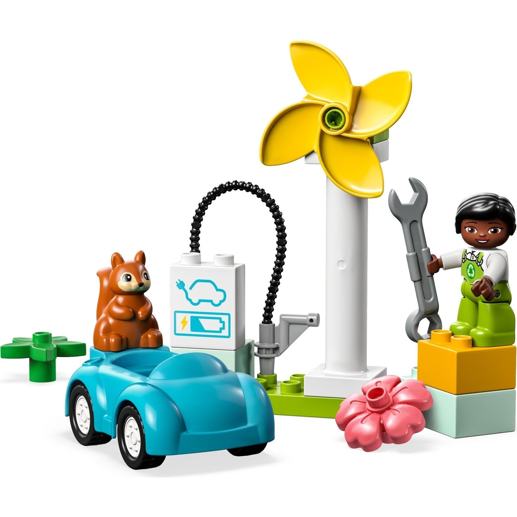 LEGO Windmolen en Elektrische auto - 10985
