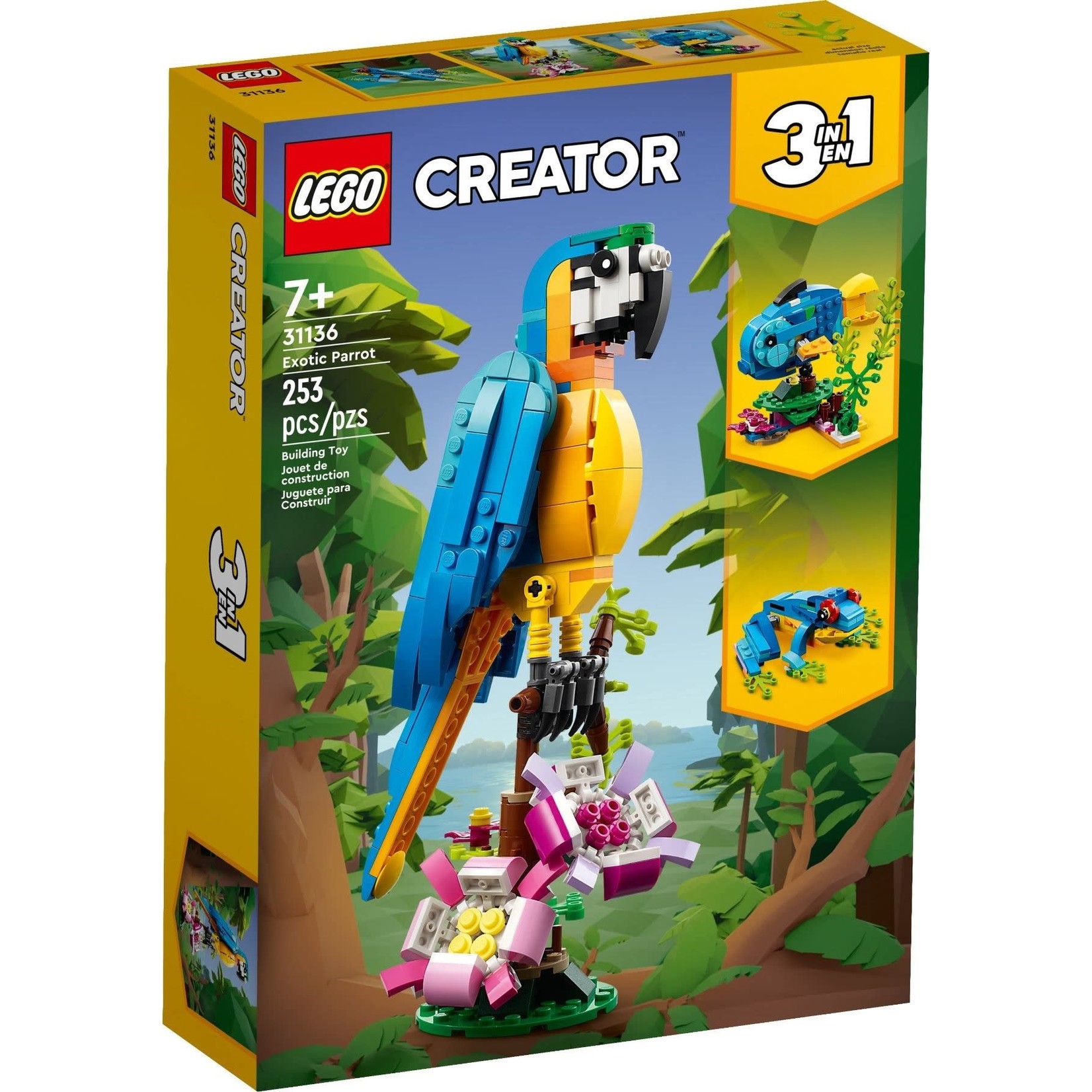 LEGO Exotische papegaai - 31136