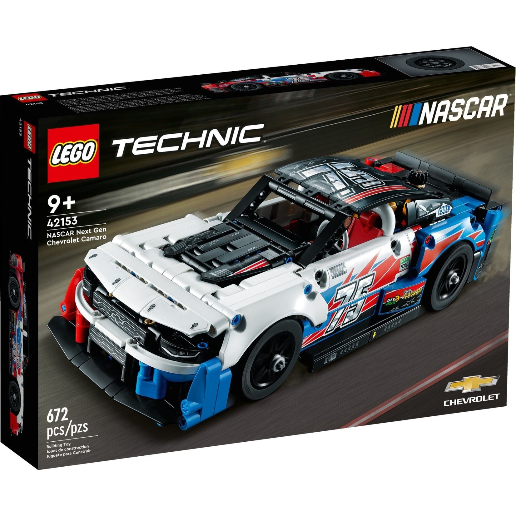 LEGO NASCAR Next Gen Chevrolet Camaro ZL1 - 42153