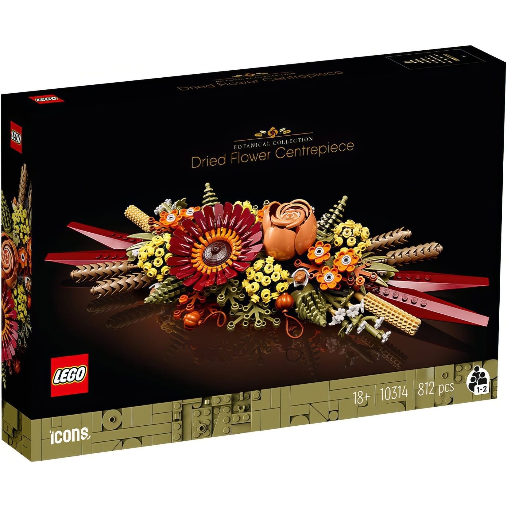 LEGO Bloemstuk met gedroogde bloemen - 10314