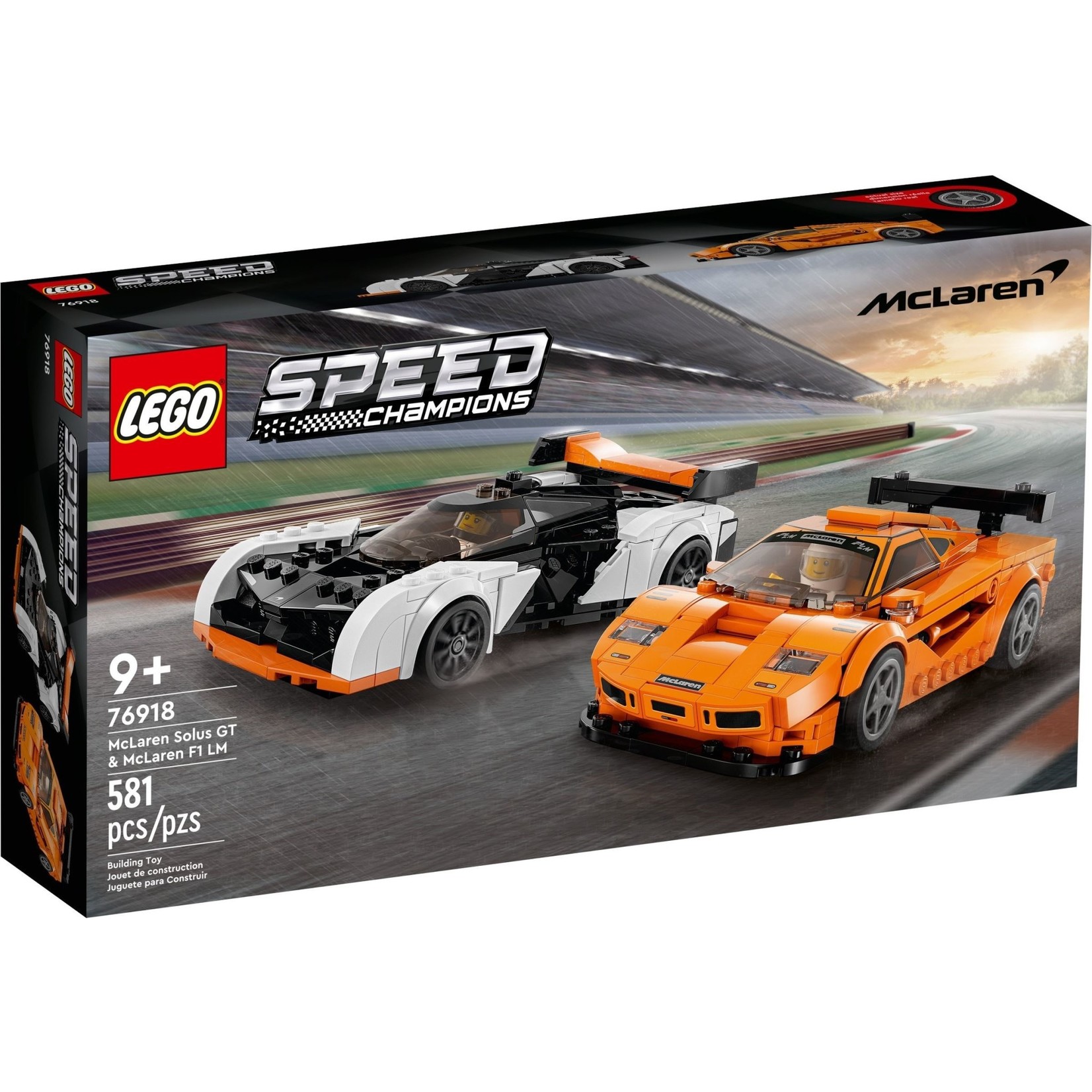 LEGO McLaren Solus GT & McLaren F1 LM - 76918