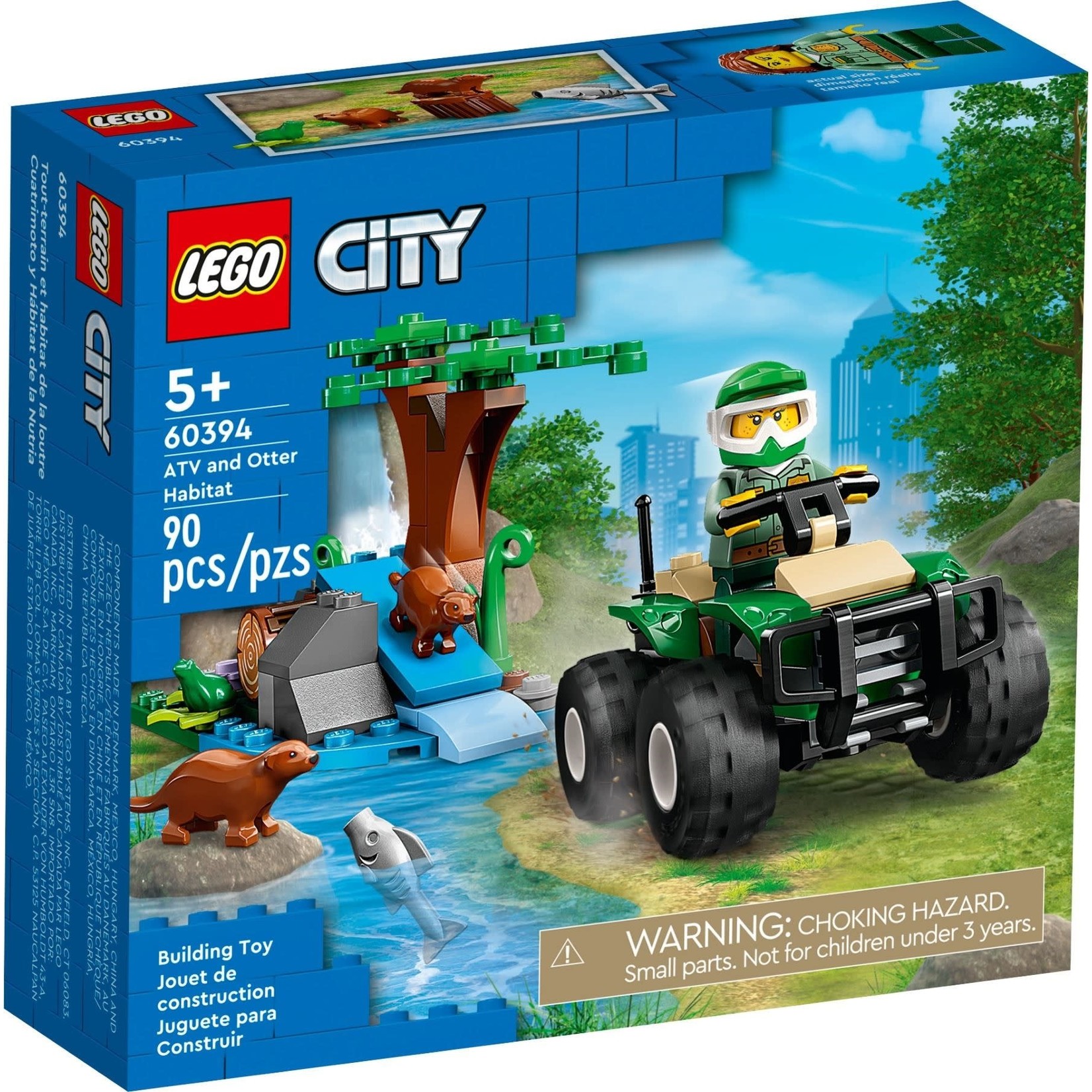 LEGO Terreinwagen en Otterhabitat - 60394