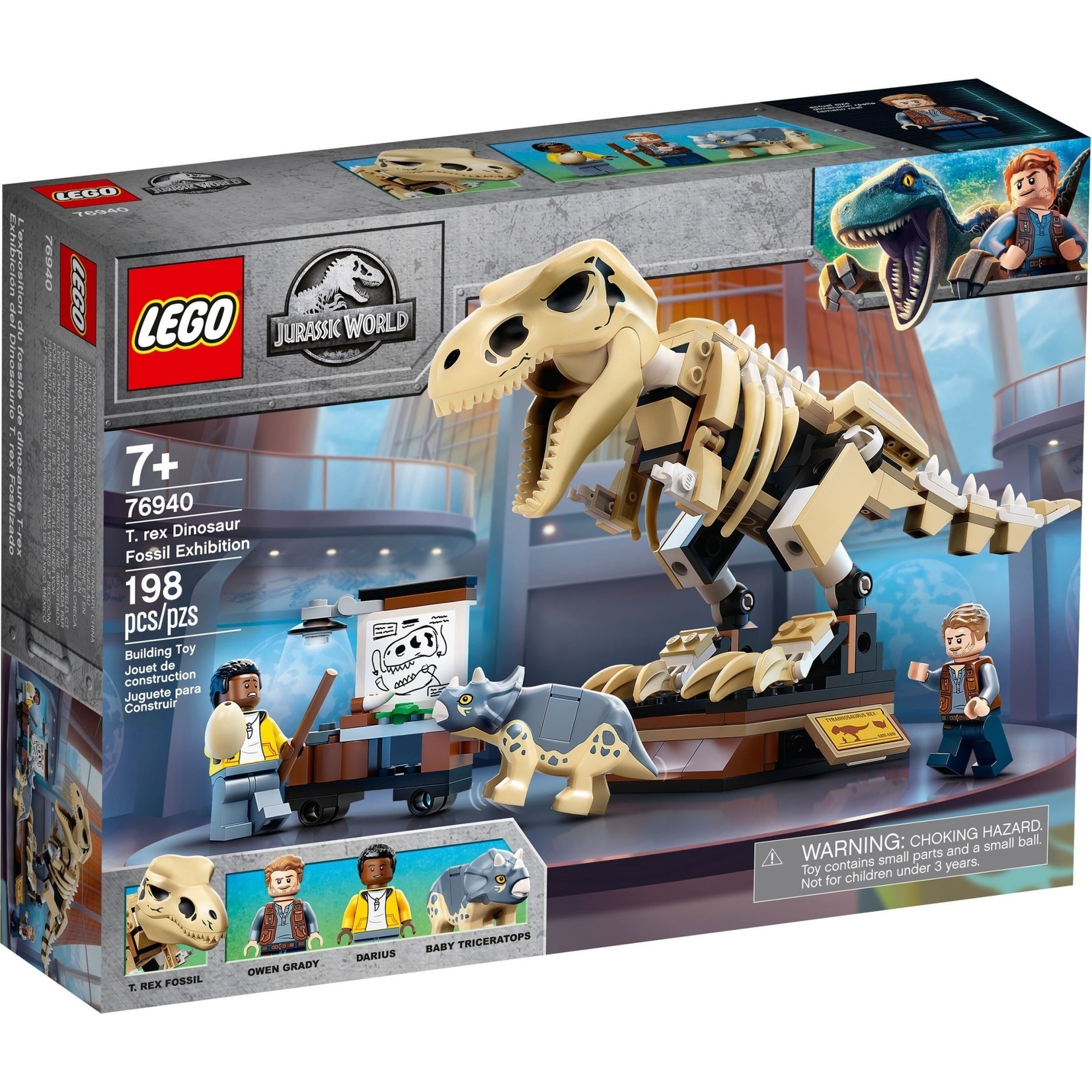 LEGO Tentoonstelling dinosaurusfossiel van T. rex - 76940