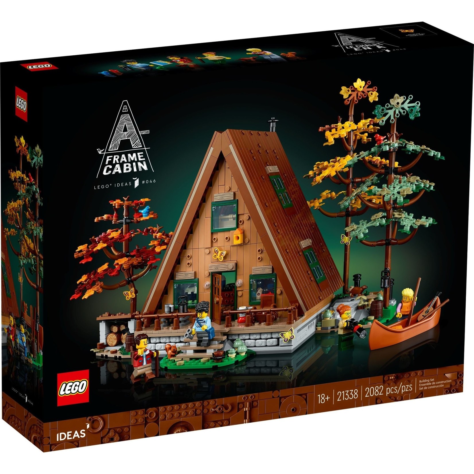 LEGO A-frame boshut - 21338