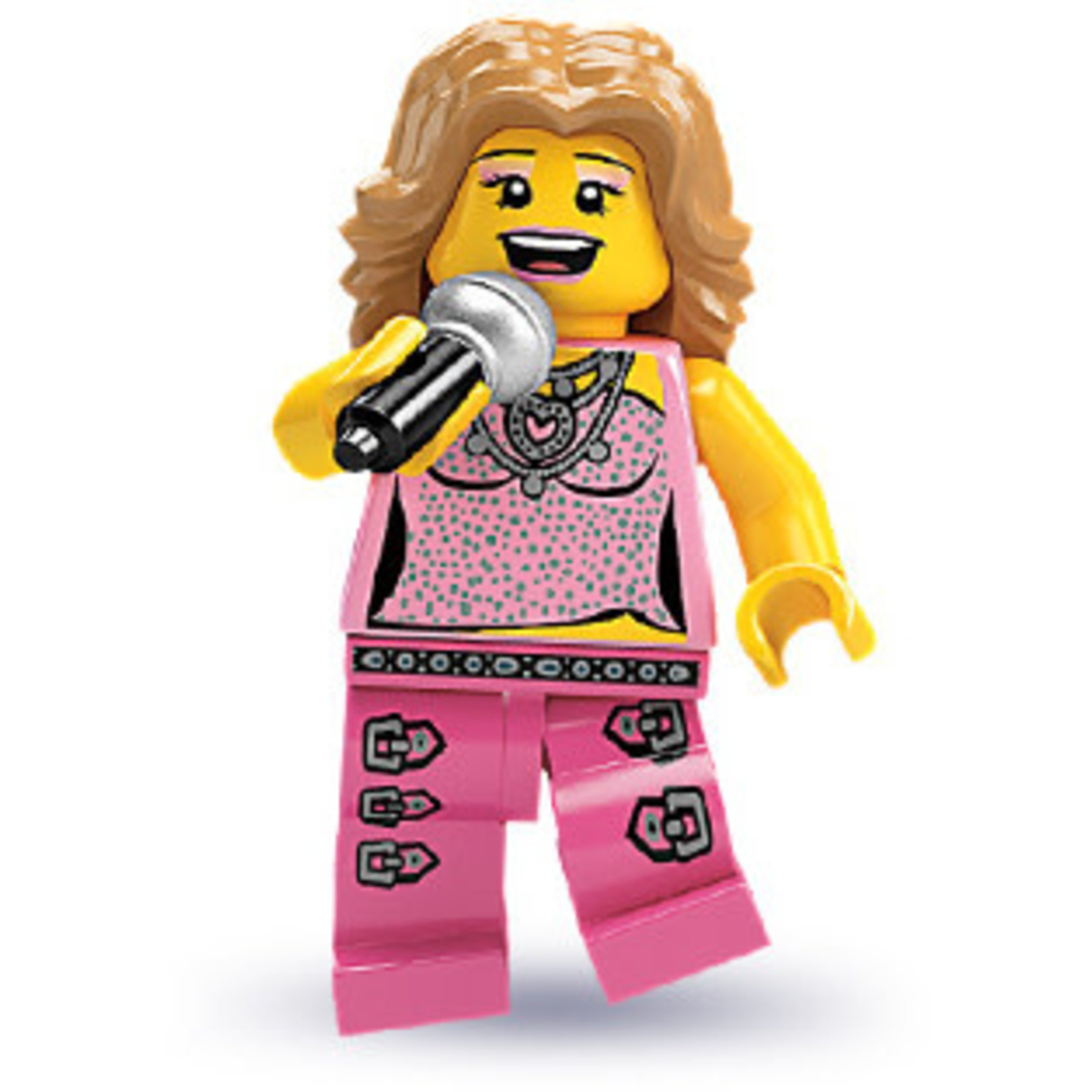 LEGO Minifigures Serie 2 - Nr. 11 - Zangeres - 8684