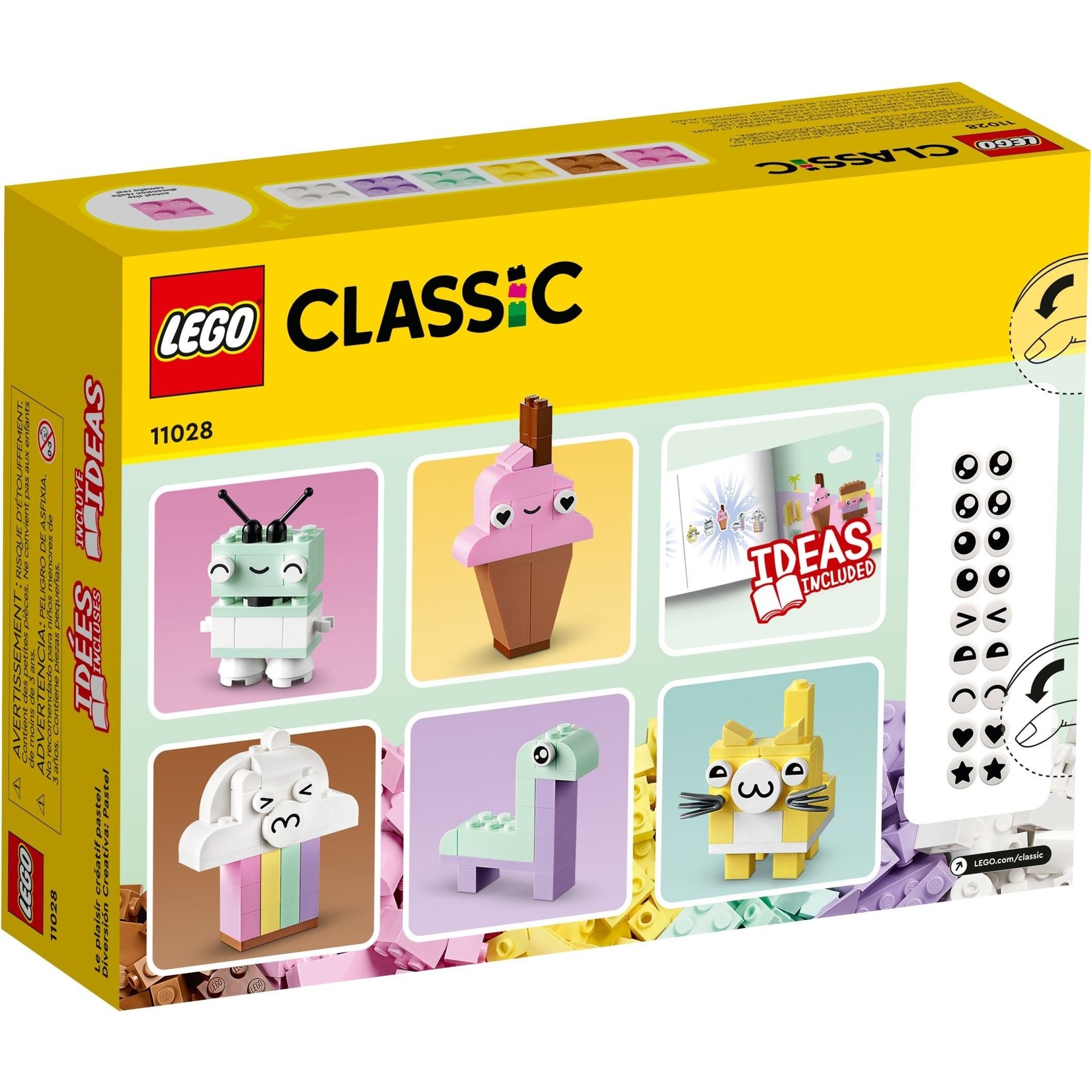 LEGO Creatief spelen met pastelkleuren - 11028