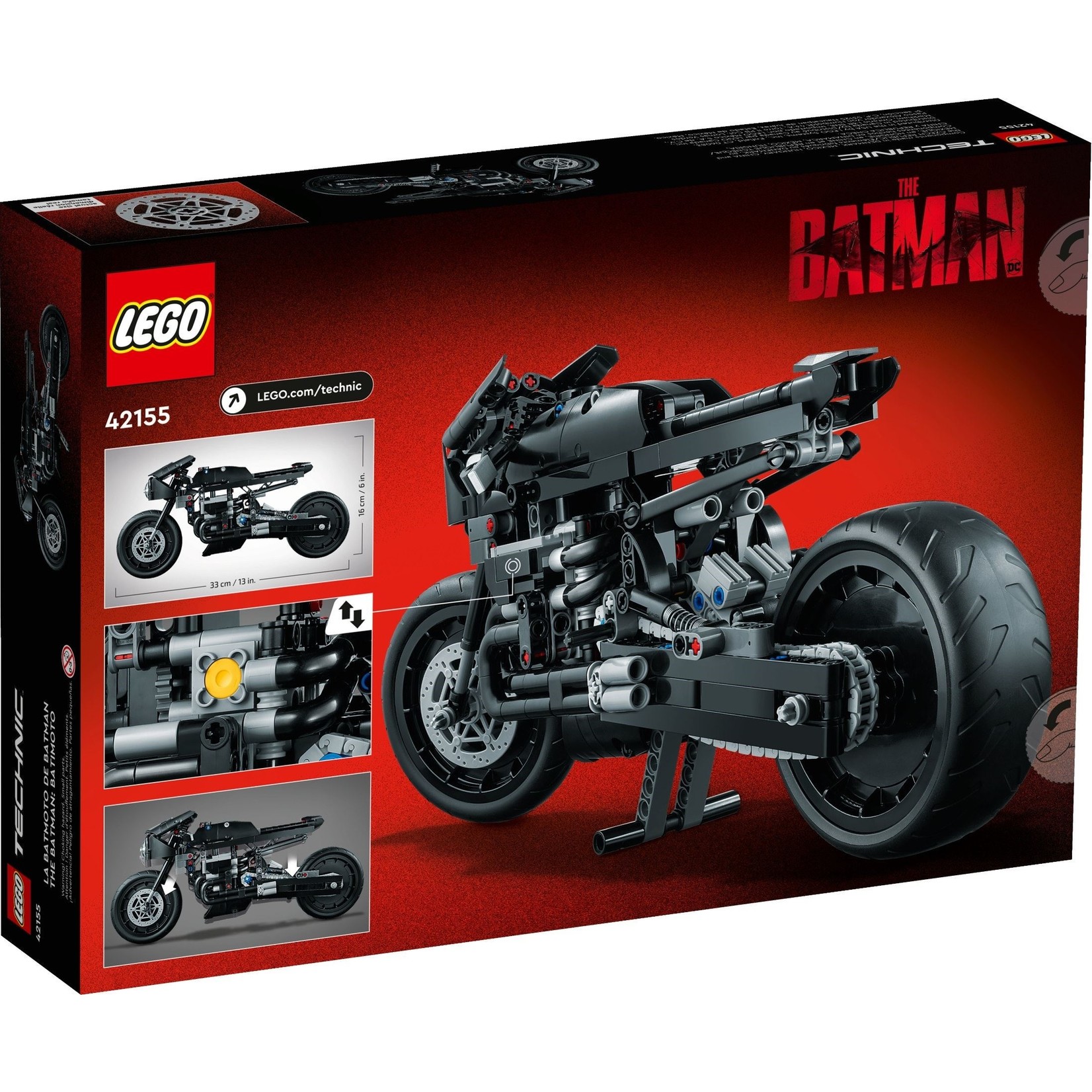 LEGO THE BATMAN - BATCYCLE - 42155
