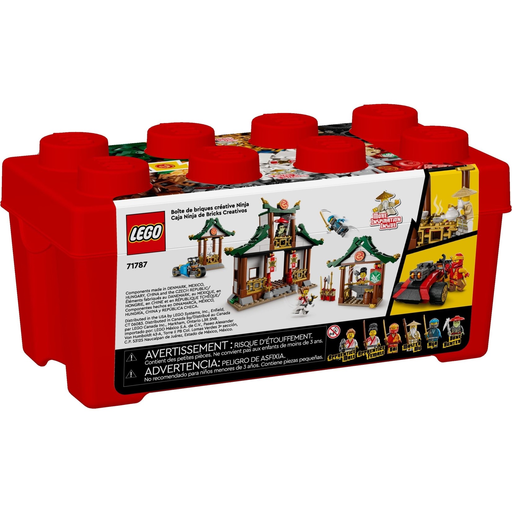 LEGO Creatieve Ninja opbergdoos - 71787