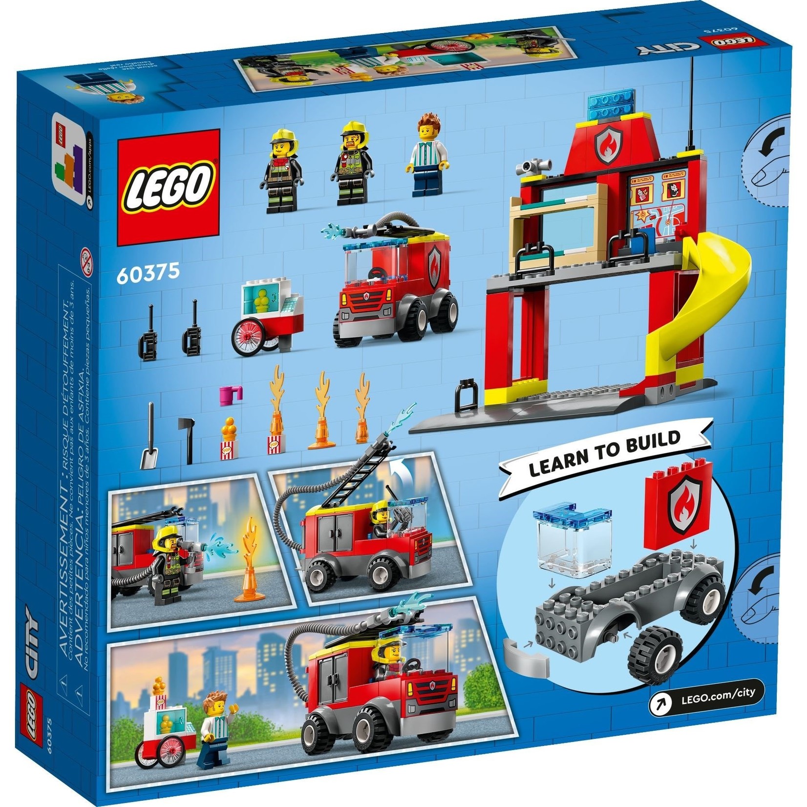 LEGO De Brandweerkazerne en de Brandweerwagen - 60375