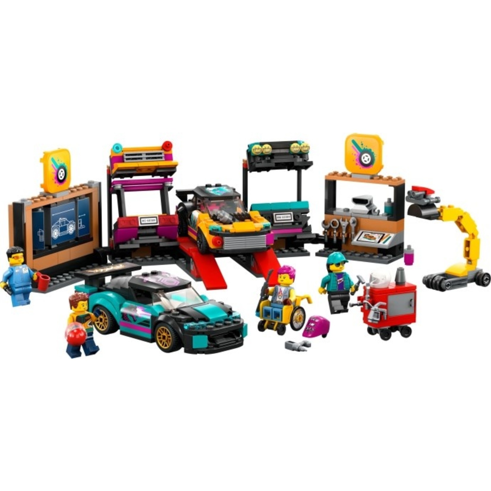 LEGO Garage voor aanpasbare auto's - 60389