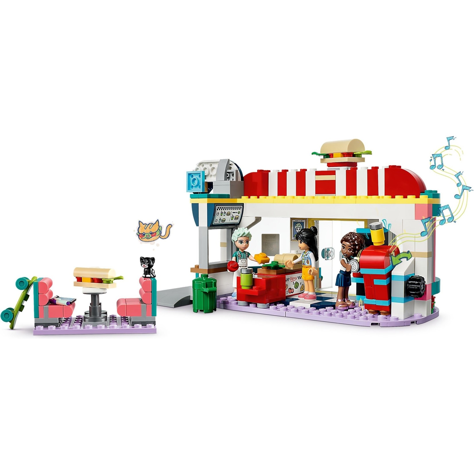 LEGO Heartlake restaurant in de stad - 41728