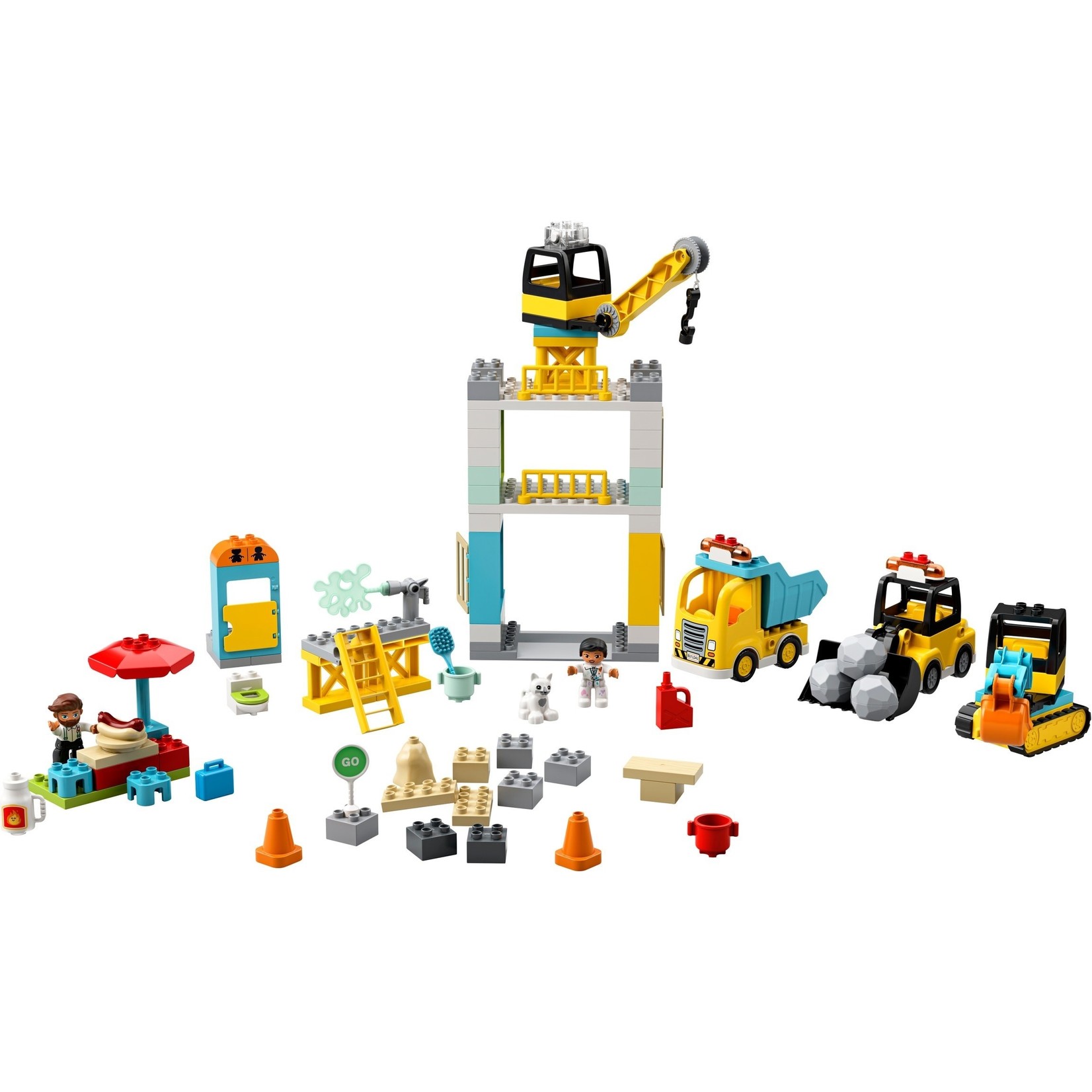 LEGO Torenkraan & Bouwterrein - 10933