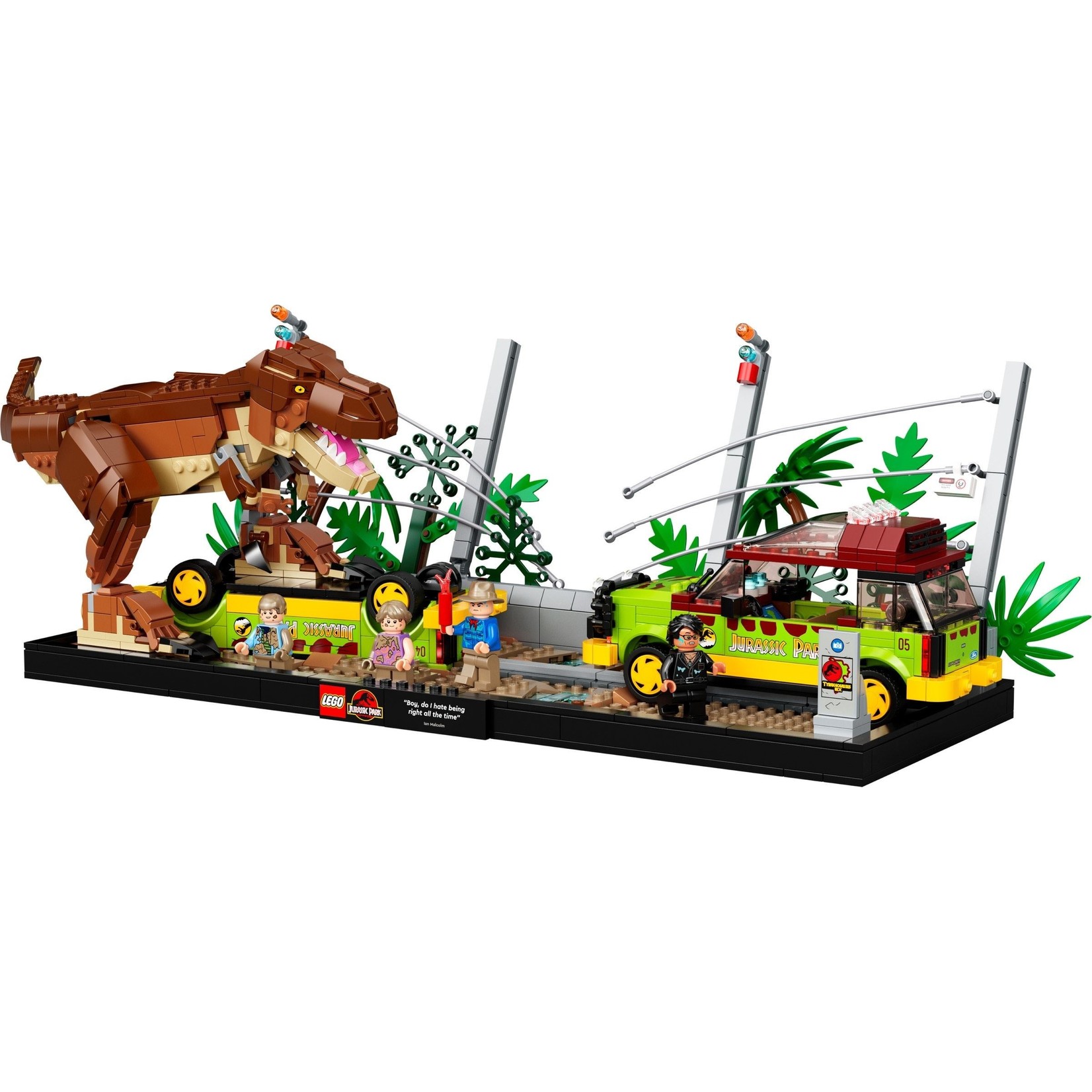 LEGO Jurassic Park T-rex ontsnapping - 76956