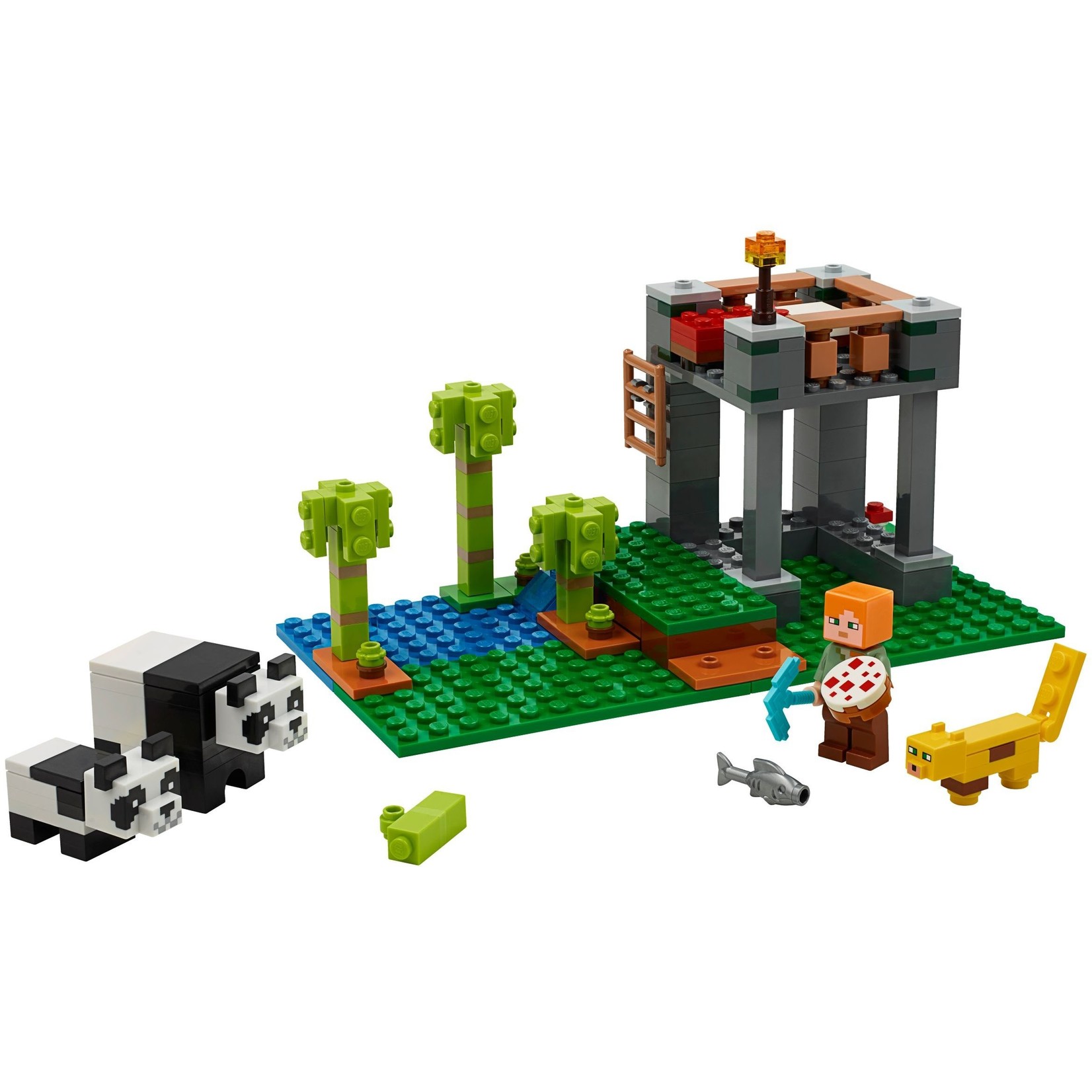 LEGO Het pandaverblijf - 21158