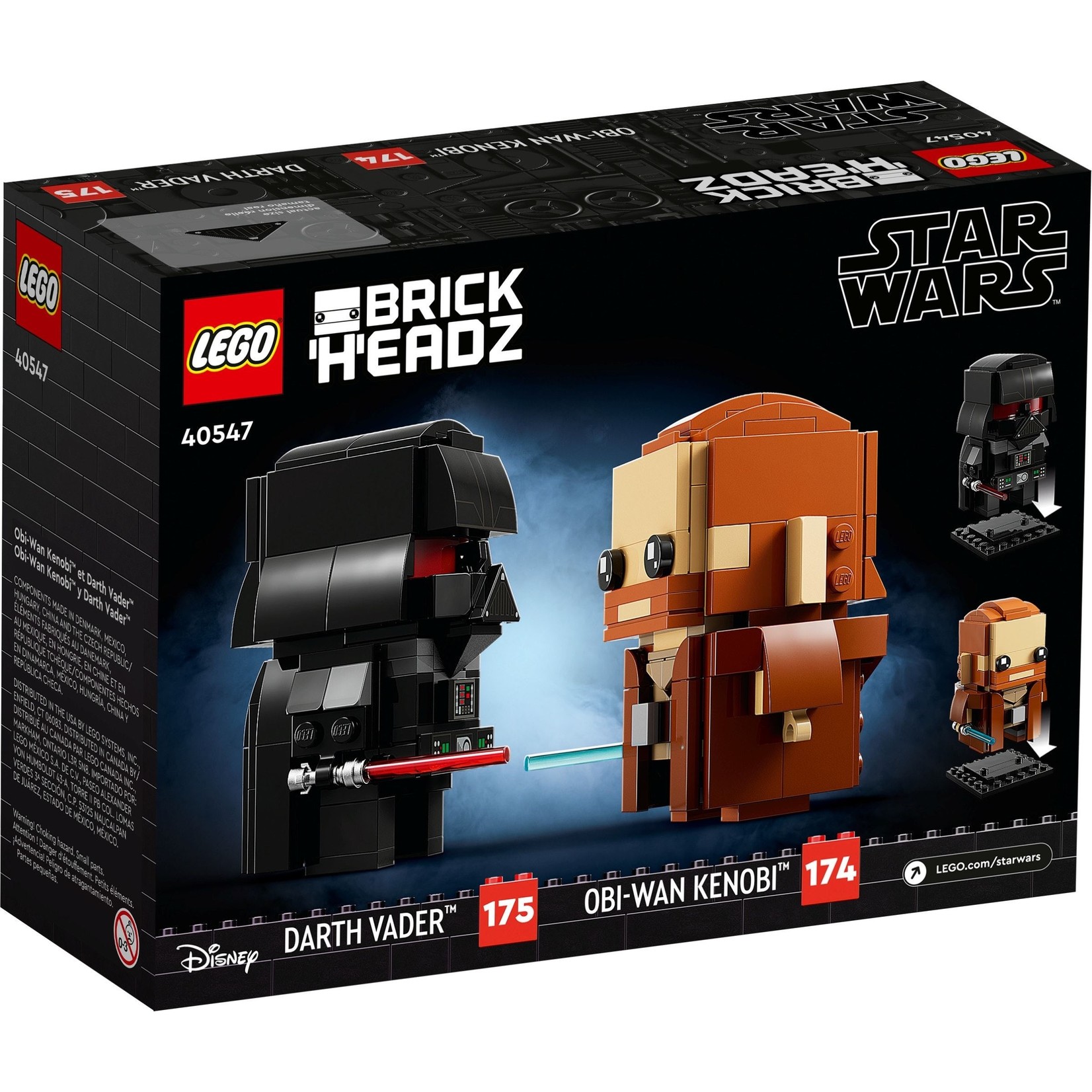 LEGO Obi-Wan Kenobi & Darth Vader - 40547