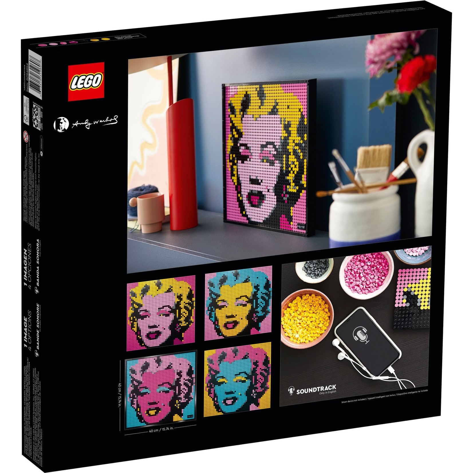 LEGO Andy Warhol's Marilyn Monroe 31197