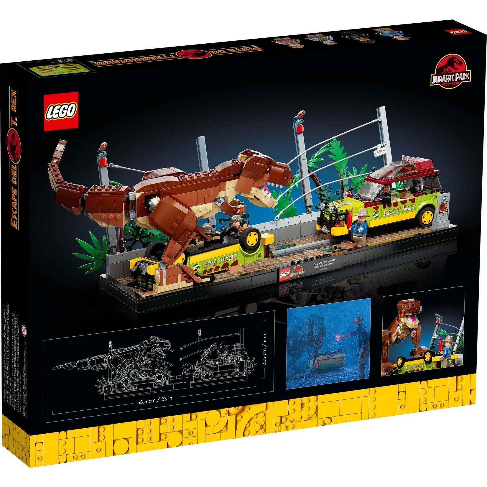 LEGO Jurassic Park T-rex ontsnapping - 76956