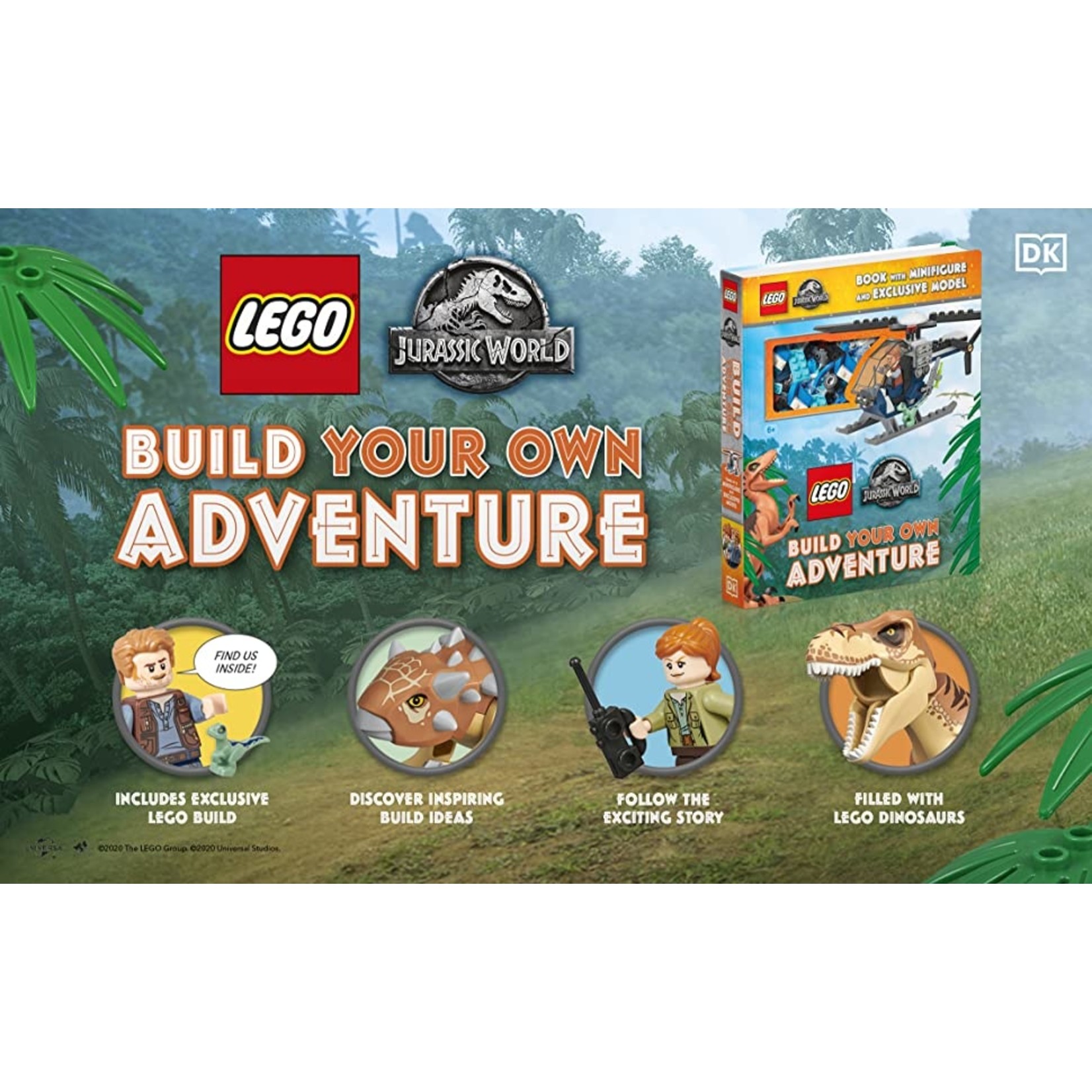 LEGO Build your own Adventure JURRASIC WORLD - 5007614