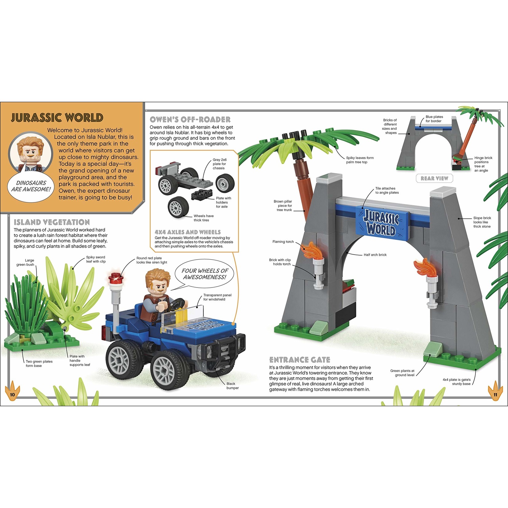 LEGO Build your own Adventure JURRASIC WORLD - 5007614