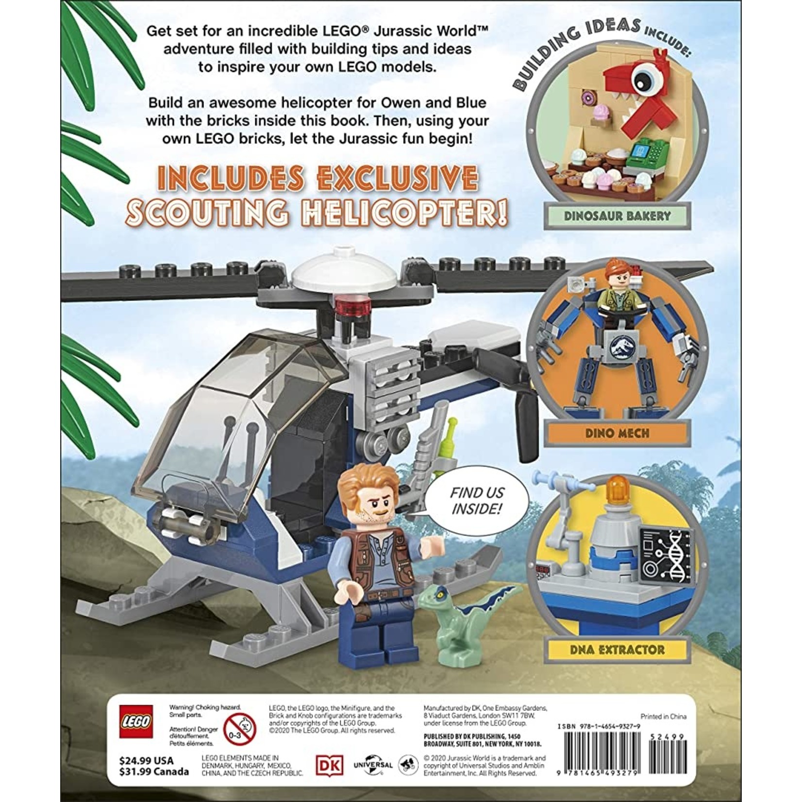 LEGO Build your own Adventure JURRASIC WORLD - 5007614