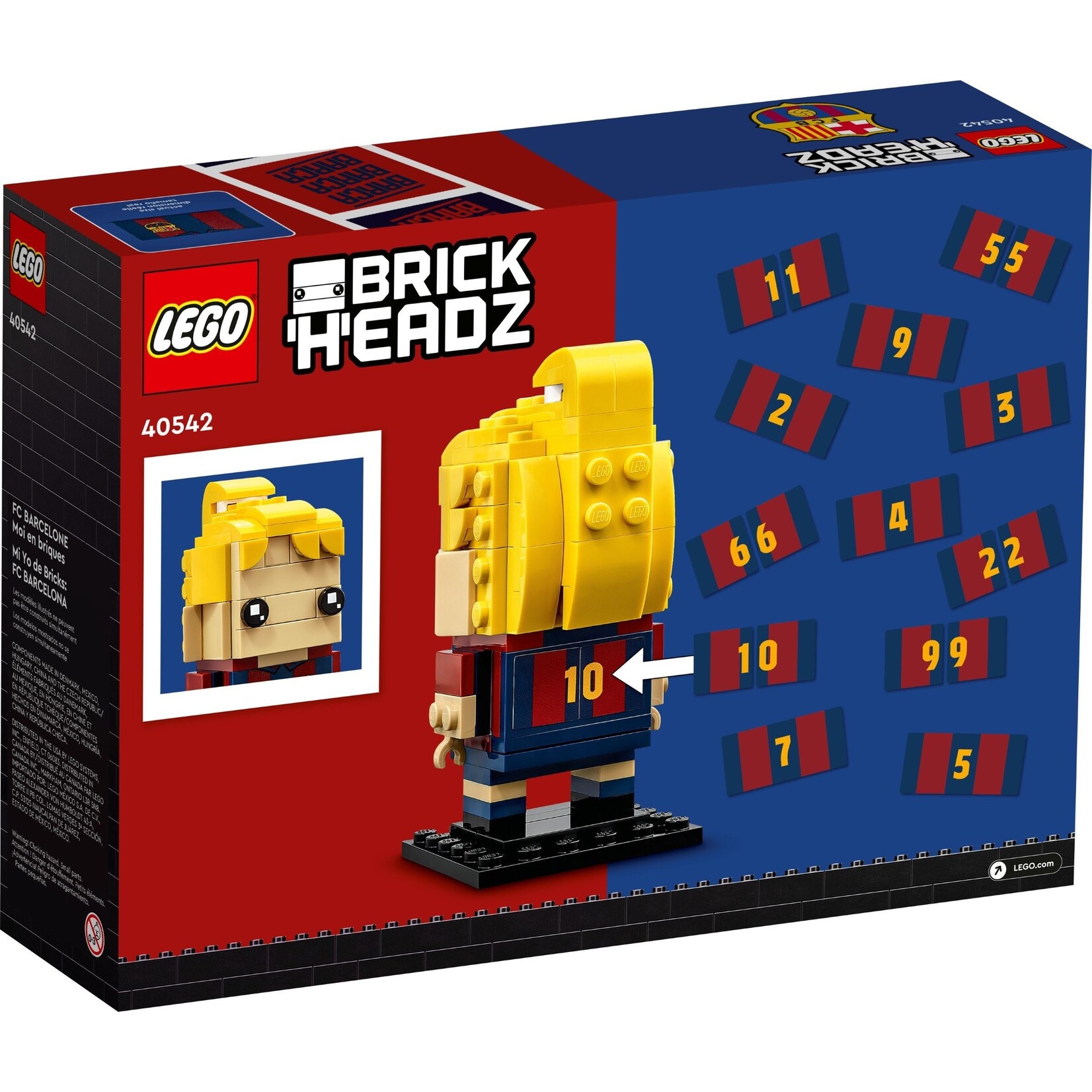 LEGO Maak van mij stenen FC Barcelona - 40542