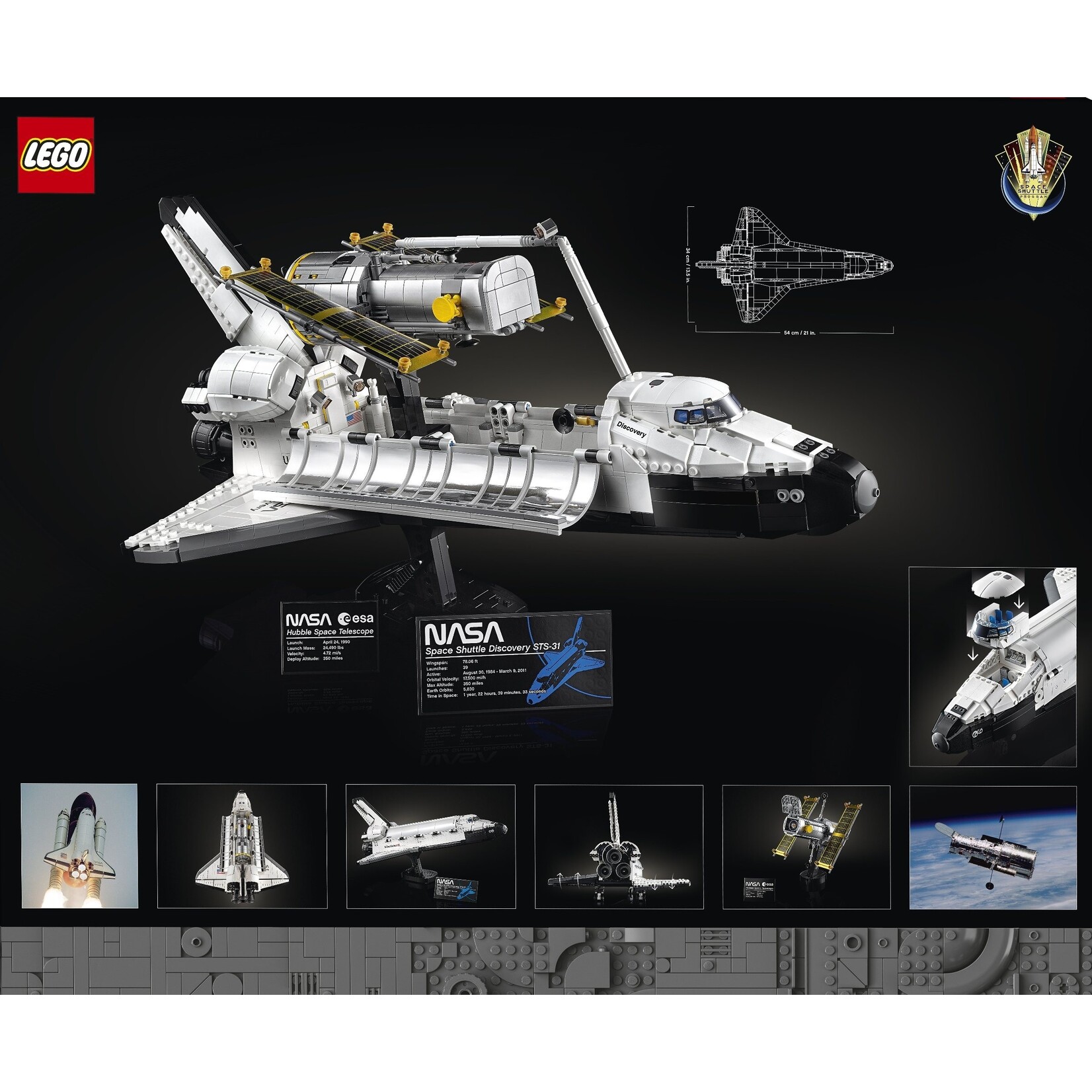 LEGO NASA Space Shuttle Discovery - 10283