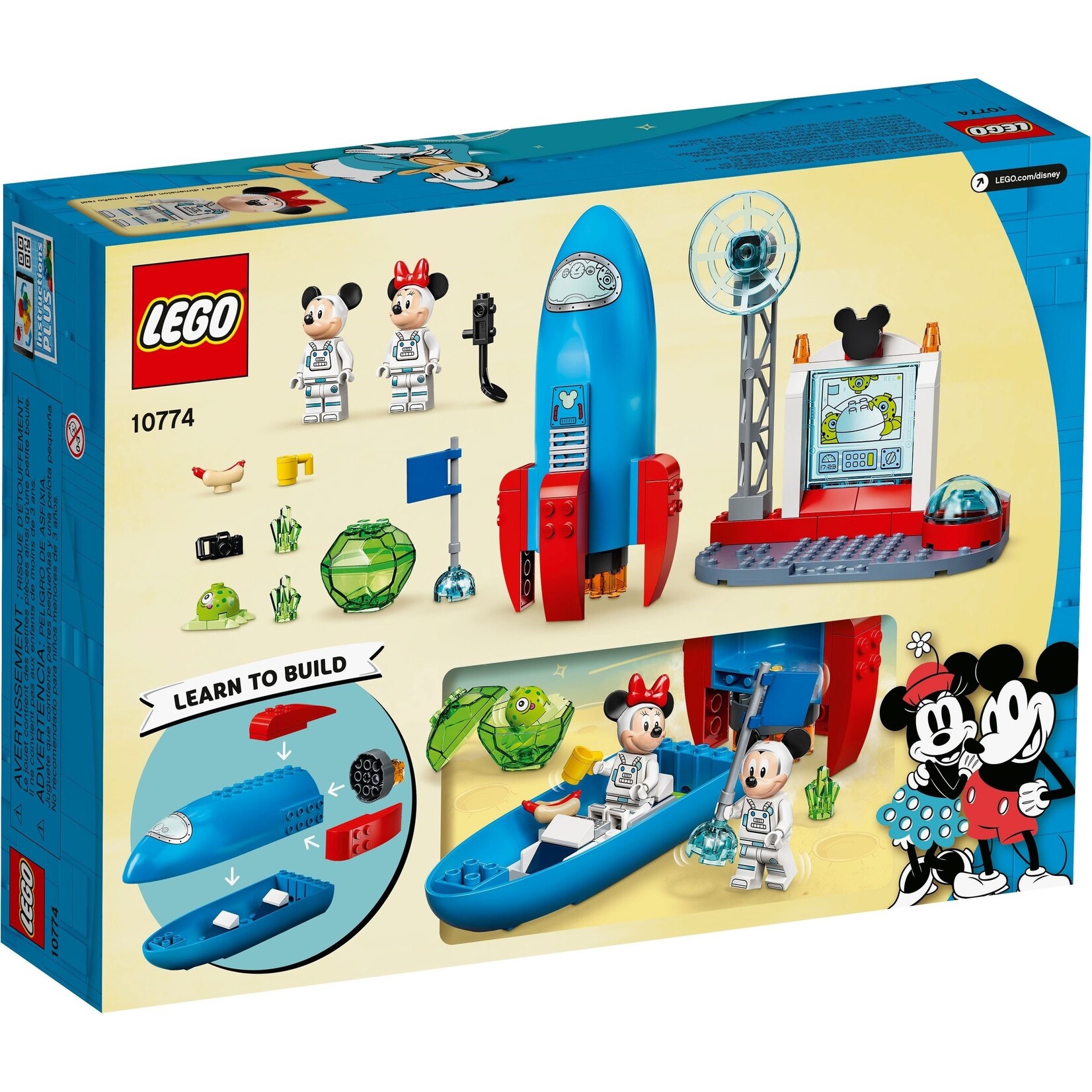 LEGO Mickey & Minnie ruimteraket - 10774
