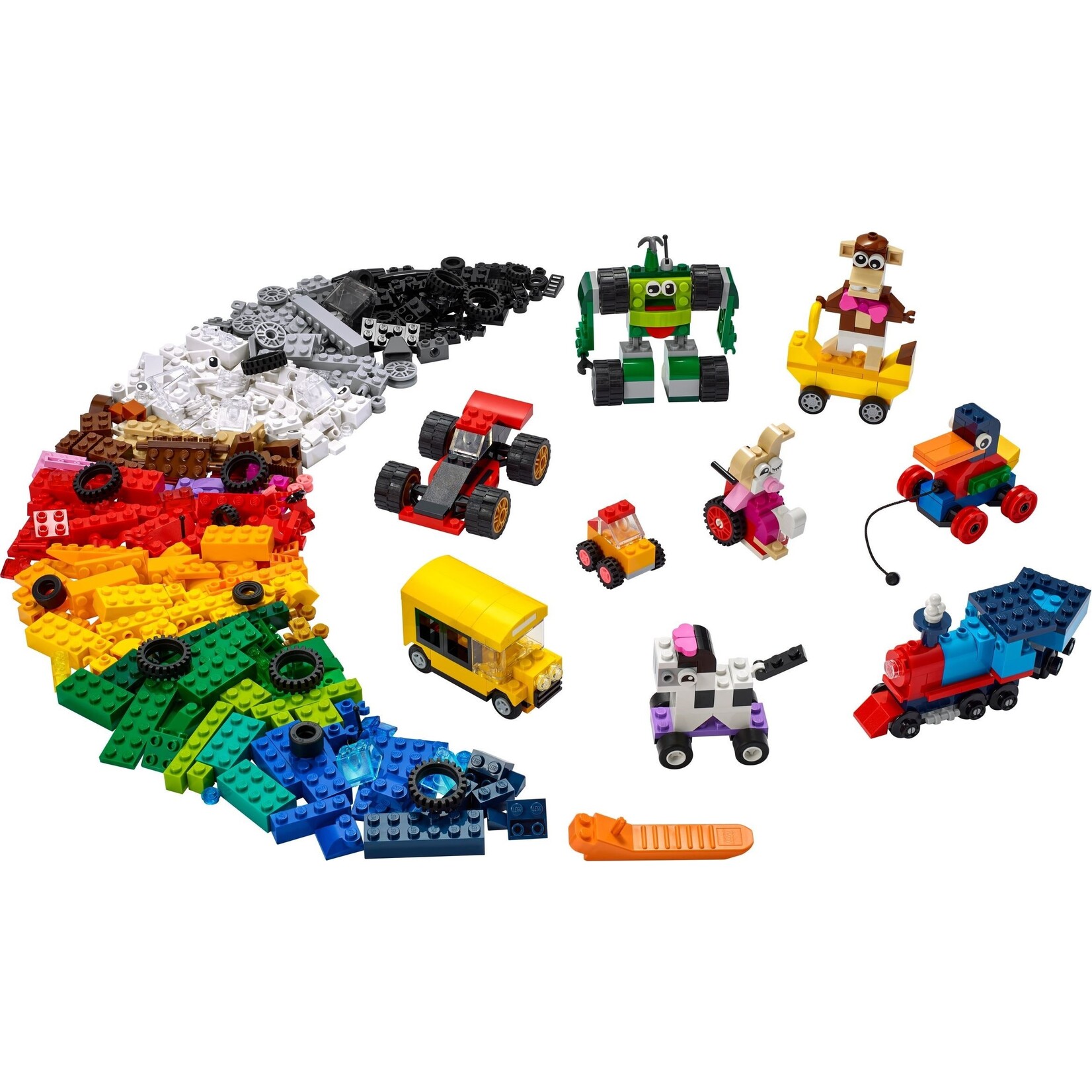 LEGO Stenen en wielen - 11014