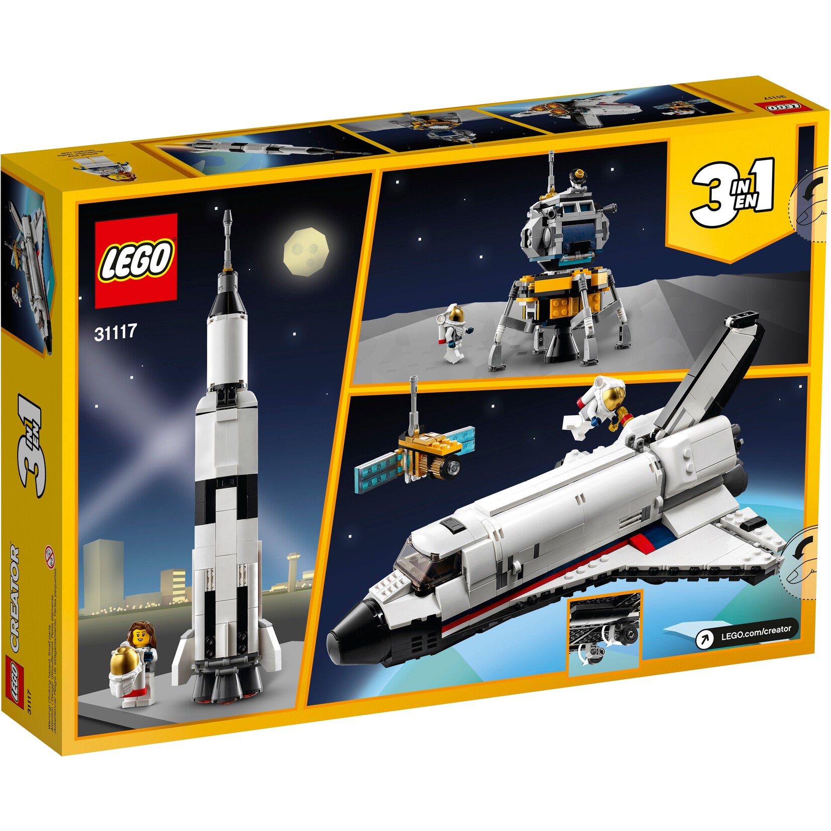 LEGO Ruimteraket avontuur - 31117