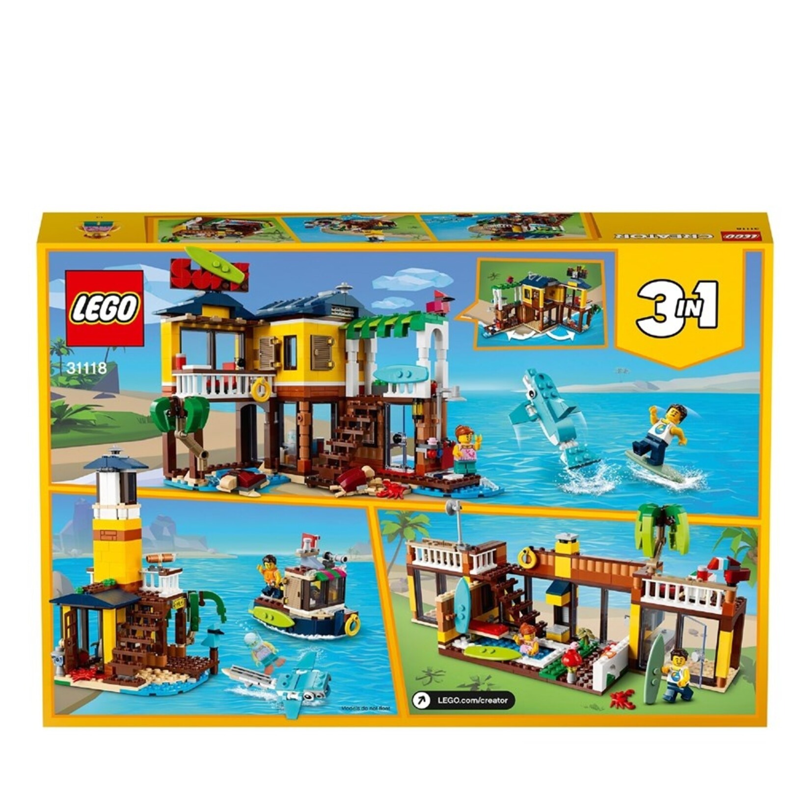 LEGO Surfer strandhuis - 31118