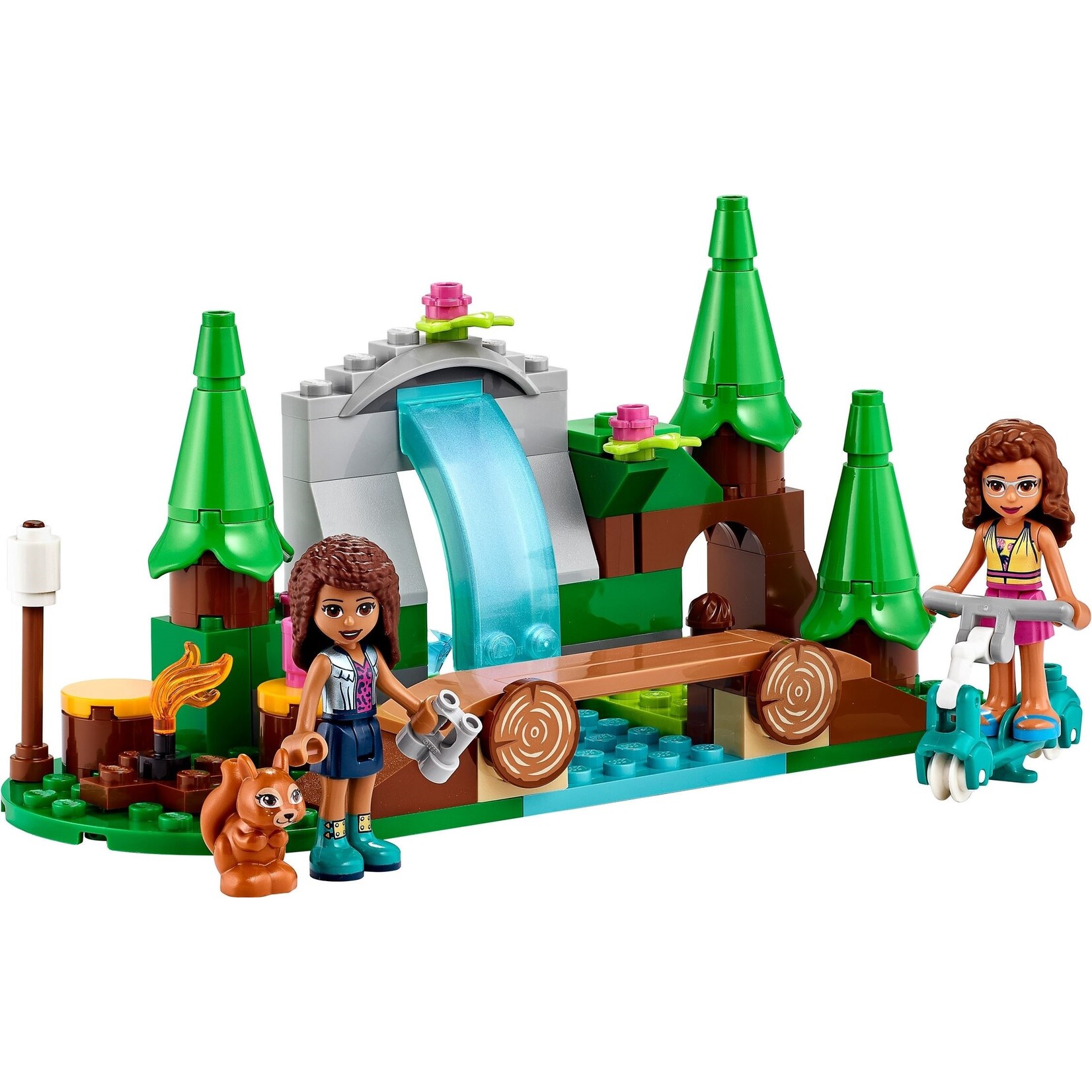 LEGO Waterval in het bos - 41677