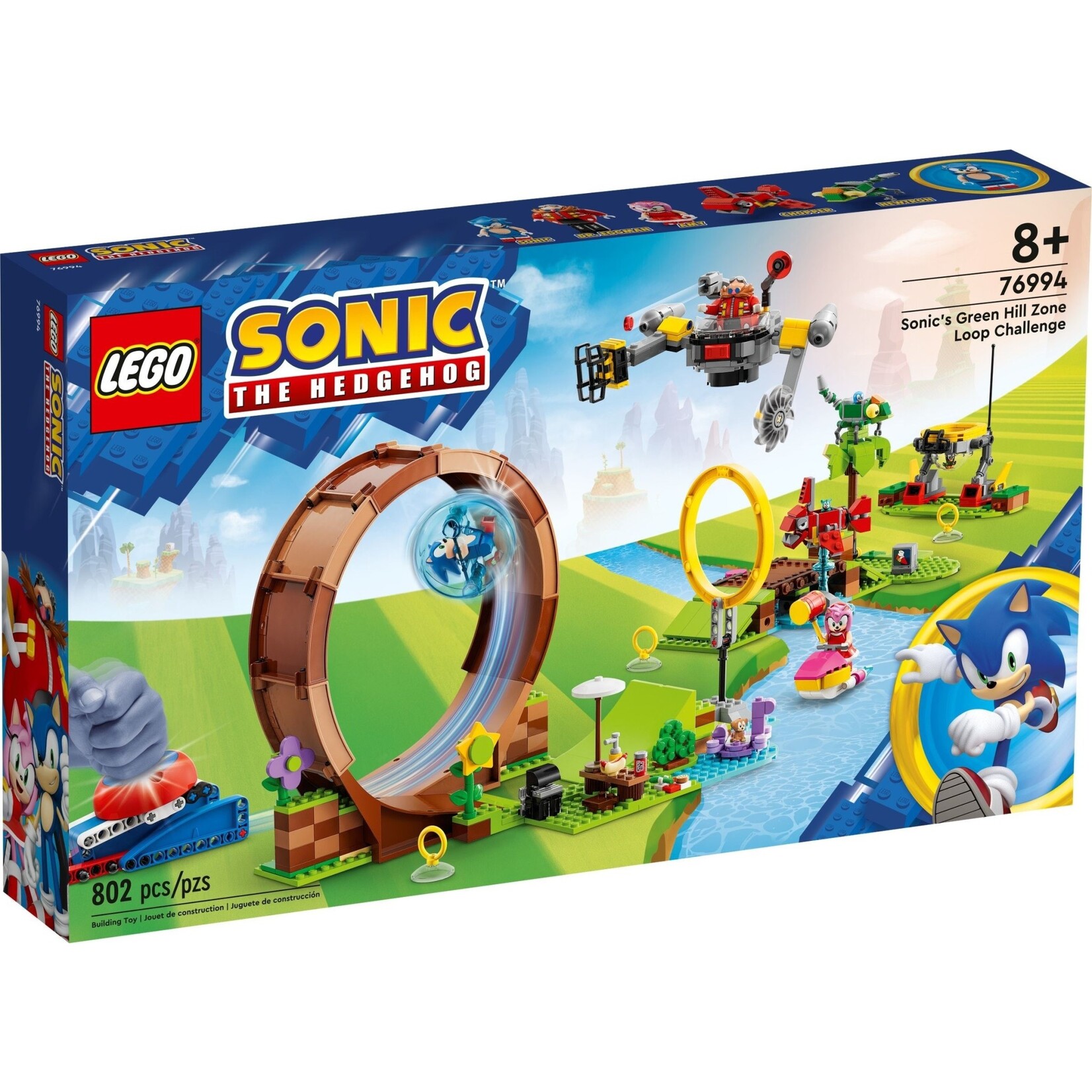 LEGO Sonics Green Hill Zone loopinguitdaging - 76994