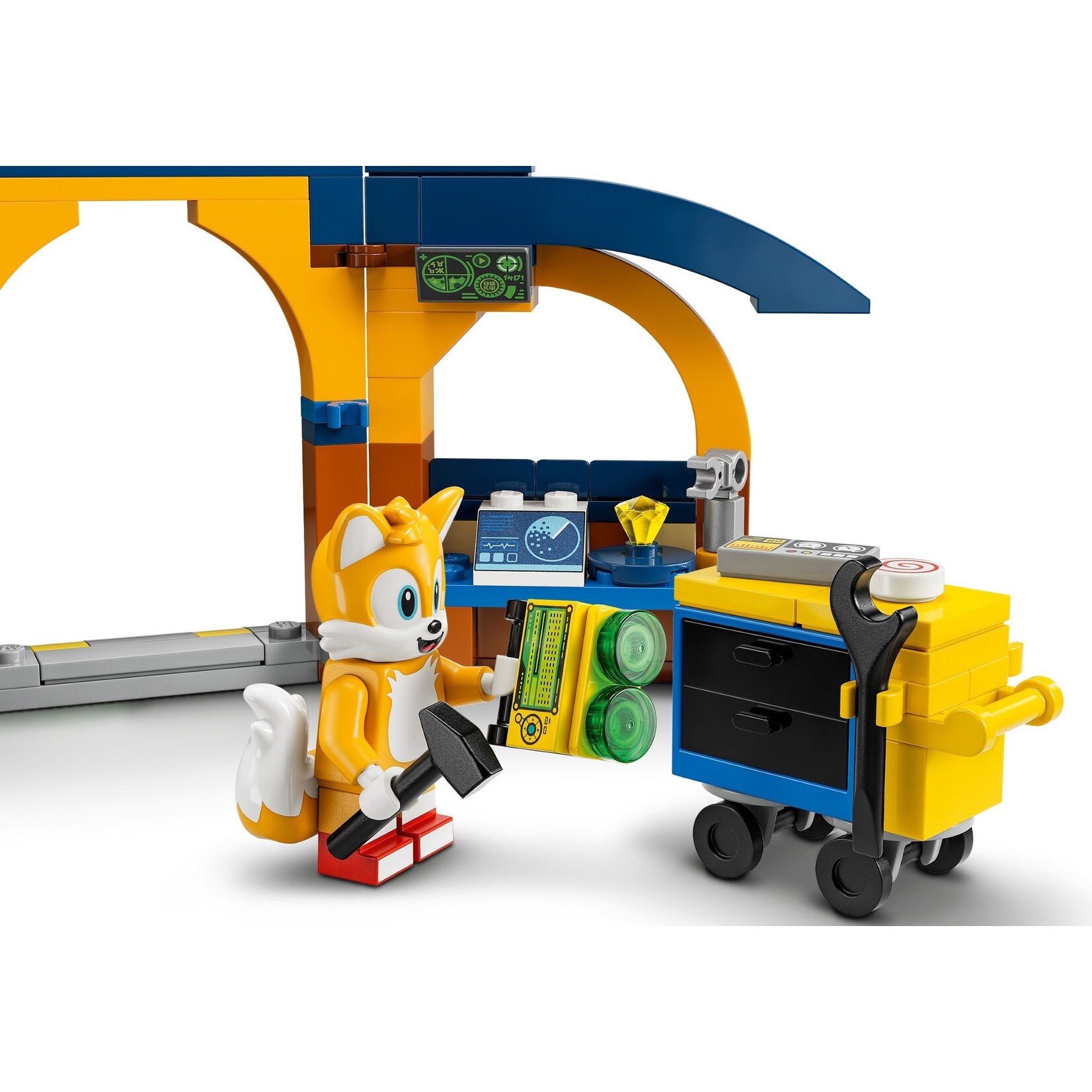 LEGO Tails' werkplaats en Tornado vliegtuig - 76991